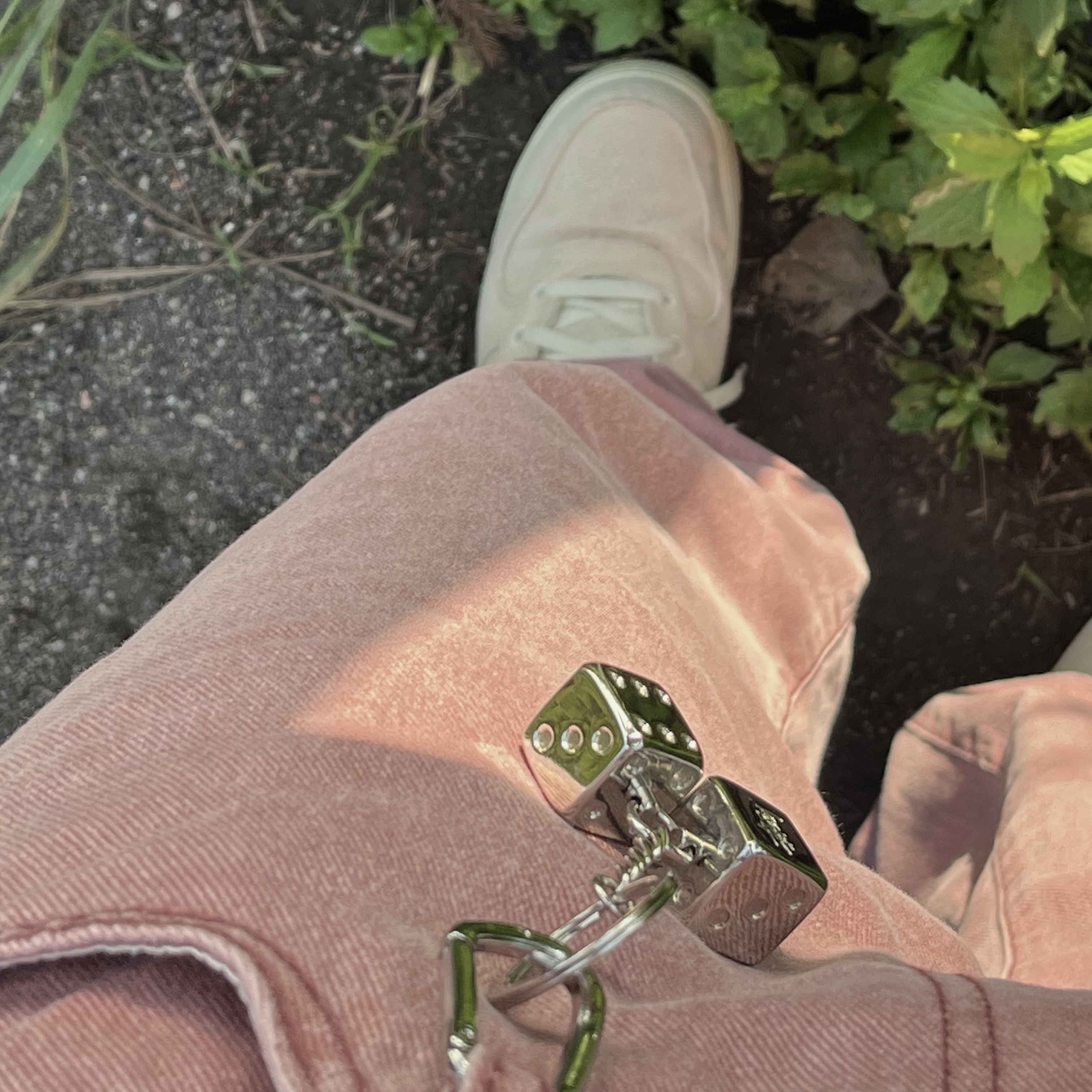 [KREAM 단독] Haleine Antique Piercing O Chain Bracelet Silver, Arc'teryx Heliad 15 Backpack Black 착용 스타일 - 3