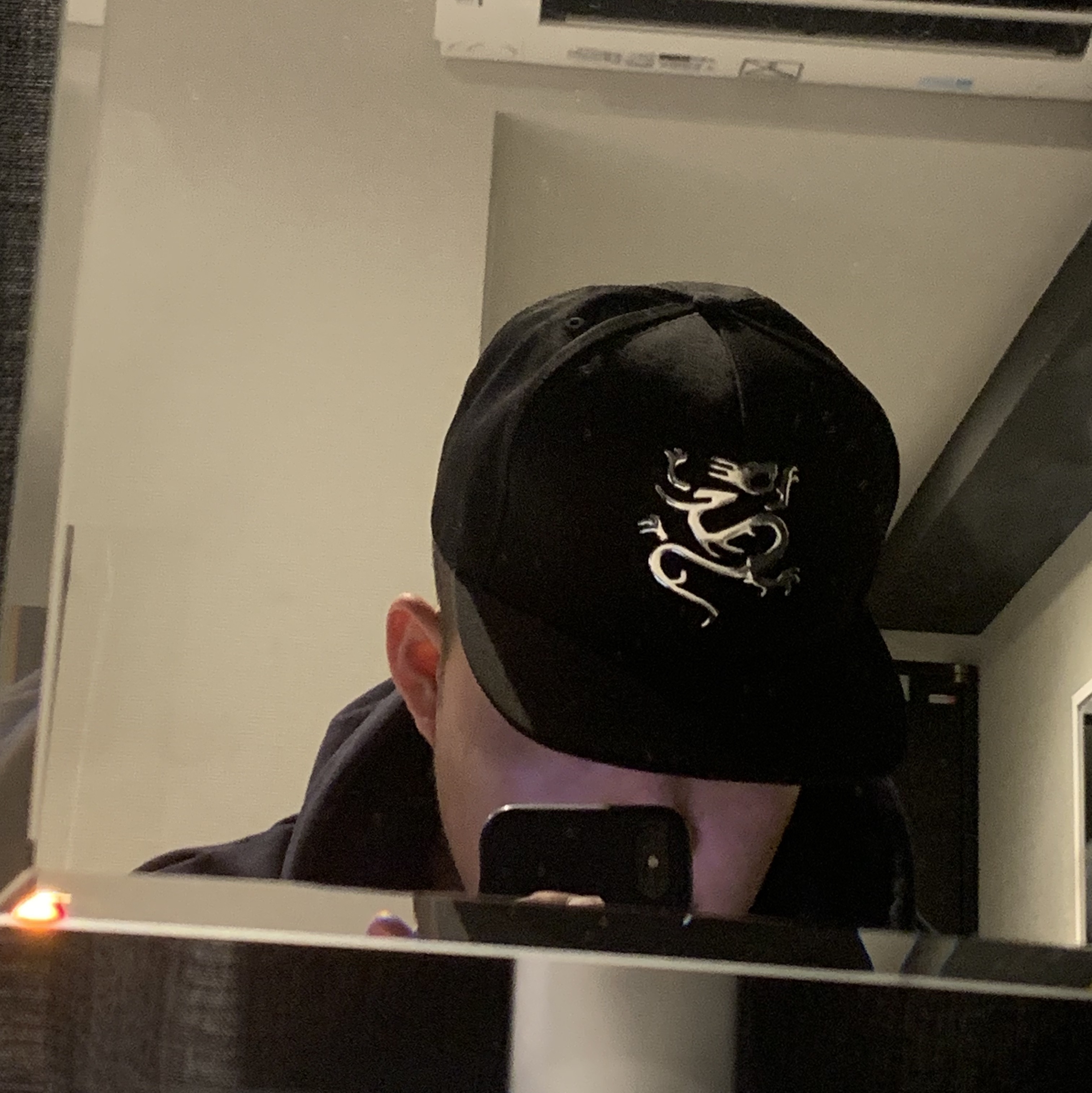 Supreme Mobb Deep Dragon 5-Panel Black - 23SS 착용 스타일