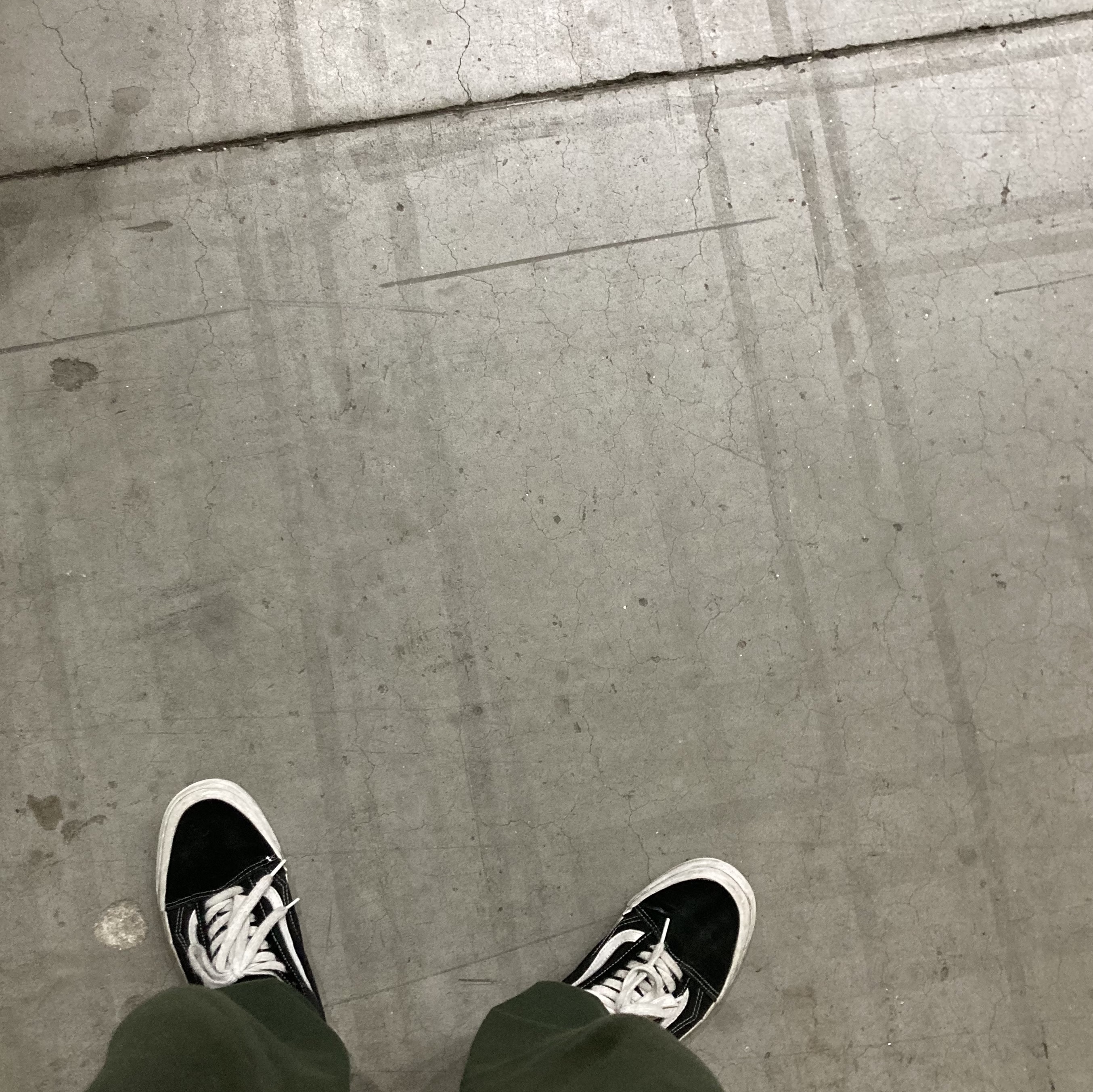Vans Checkerboard Comfycush One Marshmallow, Vans Vault OG Old Skool LX Black 착용 스타일 - 2