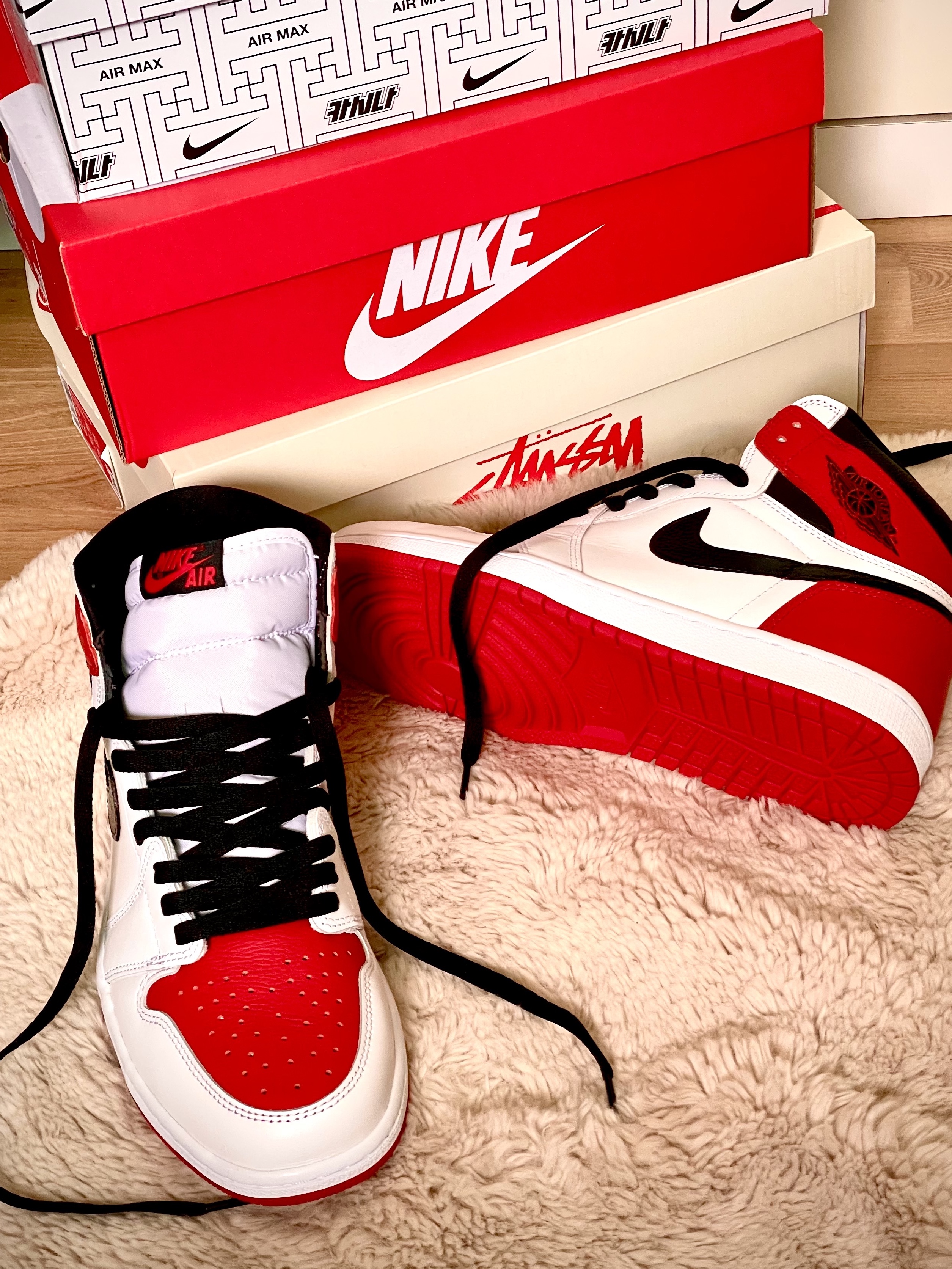 Jordan 1 Retro High OG Heritage 착용 스타일