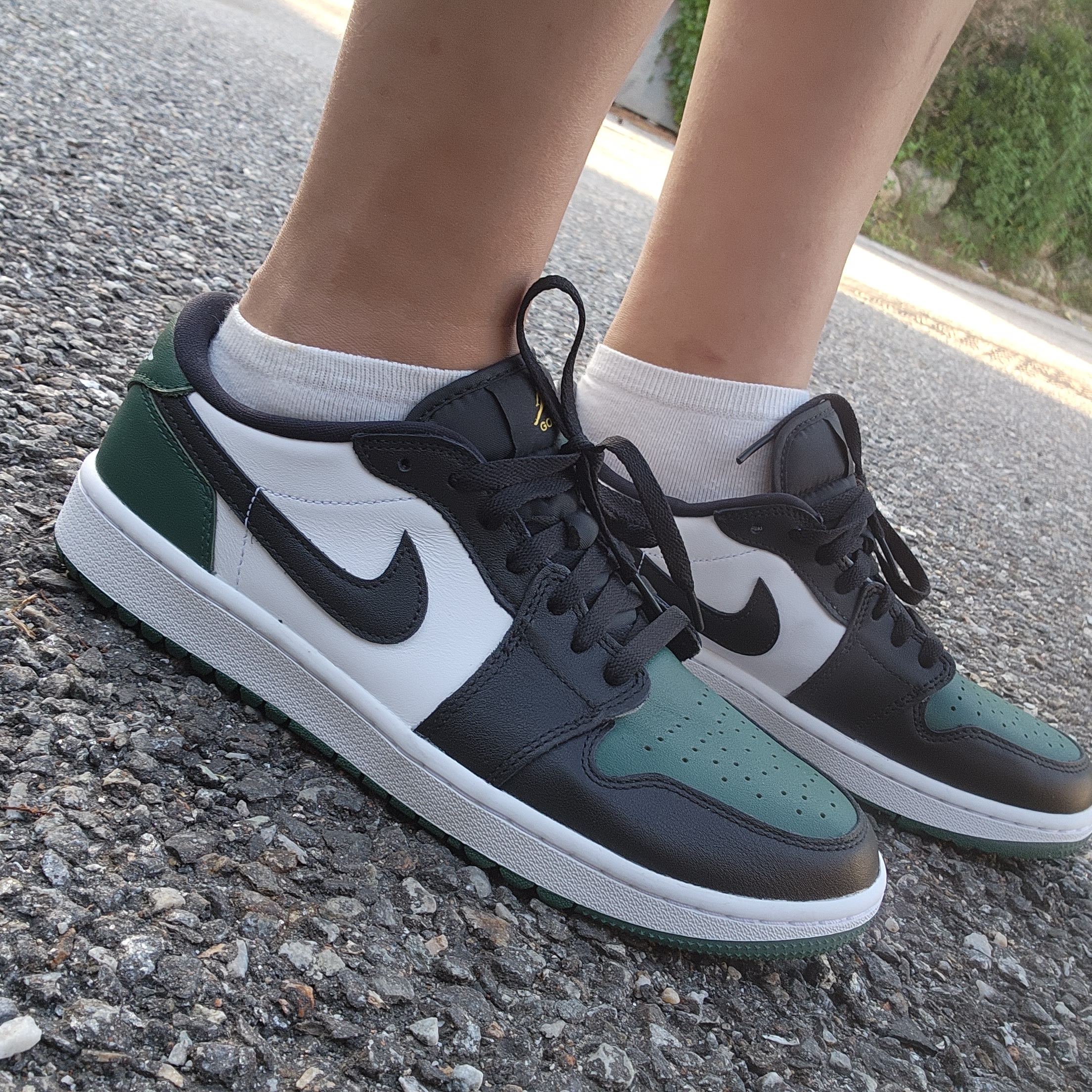 Jordan 1 Low Golf Noble Green 착용 스타일