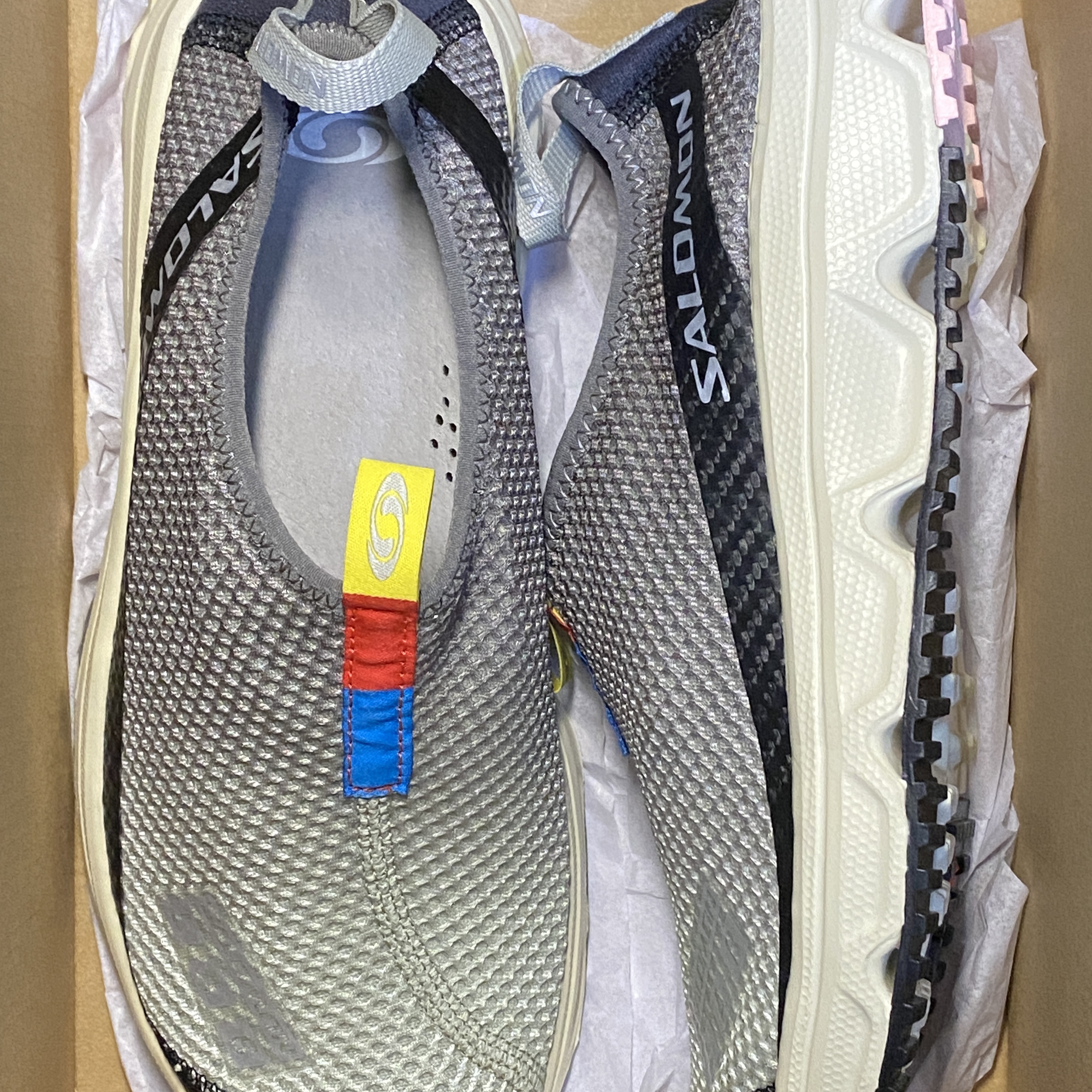 Salomon RX Moc 3.0 Pewter Desert 착용 스타일