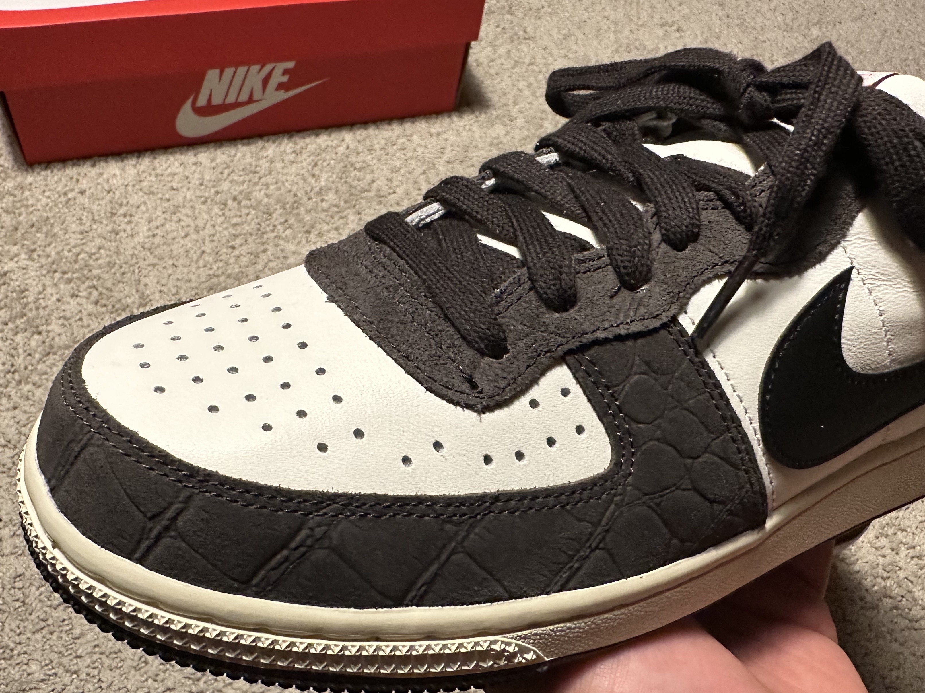 Nike Terminator Low Velvet Brown 착용 스타일 - 5