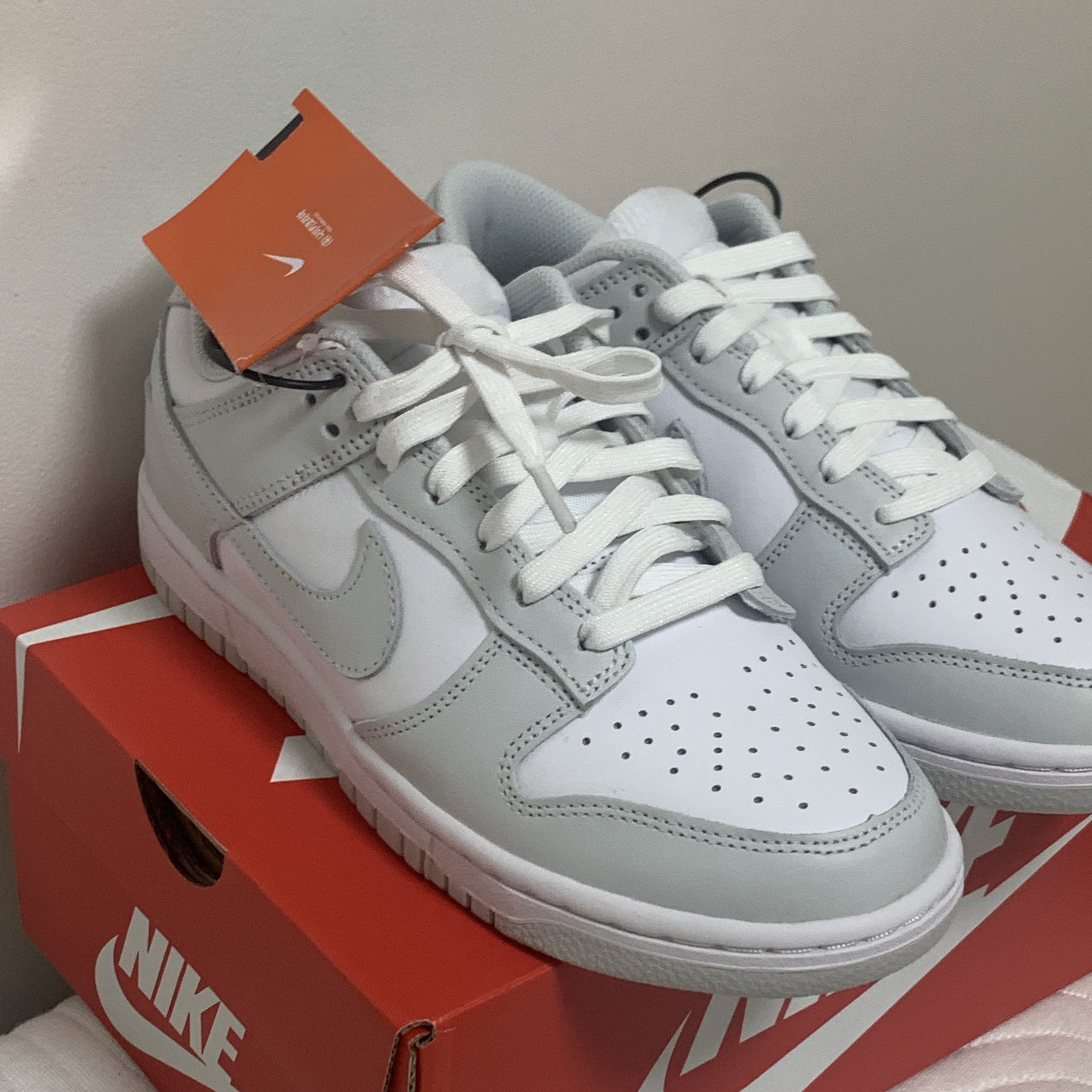 (W) Nike Dunk Low Photon Dust 착용 스타일