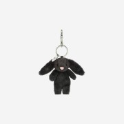 Jellycat Bashful Bunny Bag Charm Ink