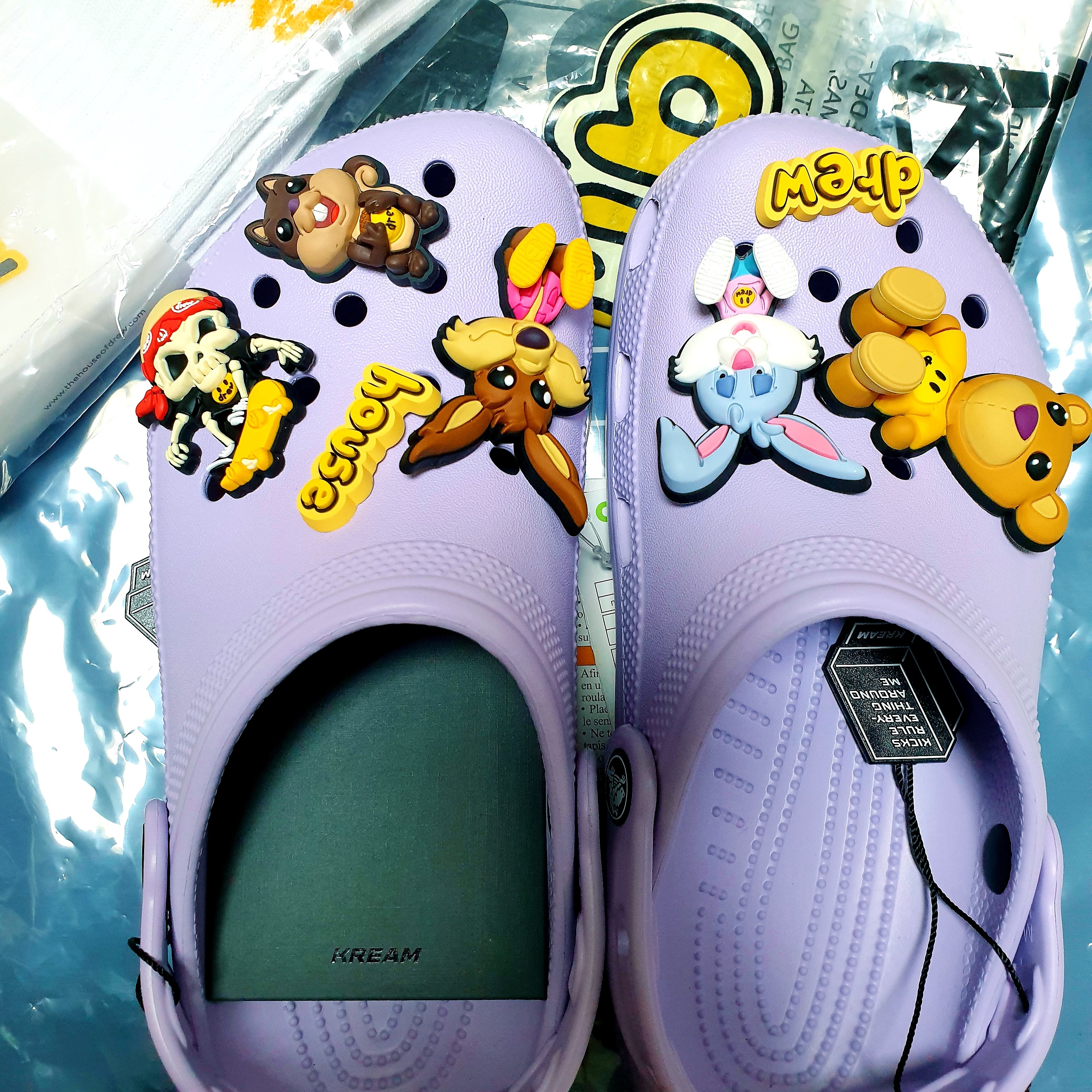 Crocs x XLarge Classic Clog Camo, Crocs x Palace Classic Clog Woodland Camo 착용 스타일 - 5