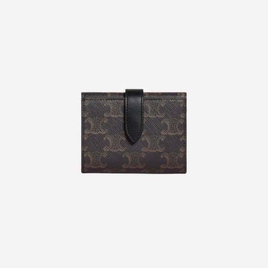 CELINE Triomphe Canvas VERTICAL CARD HOLDER in Triomphe Canvas  (10K872BZR.38SI)