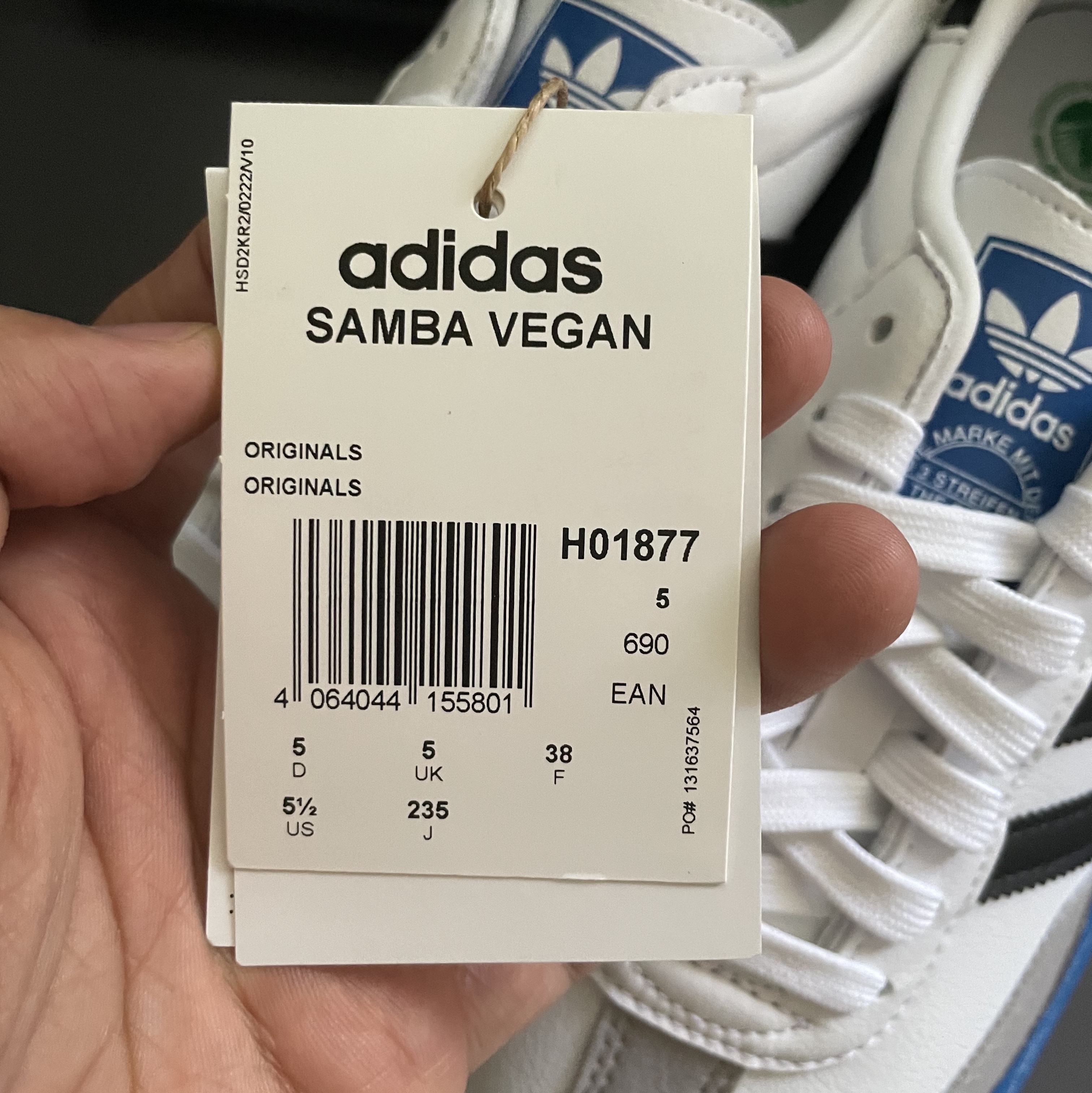 Adidas Samba OG Cloud White 착용 스타일