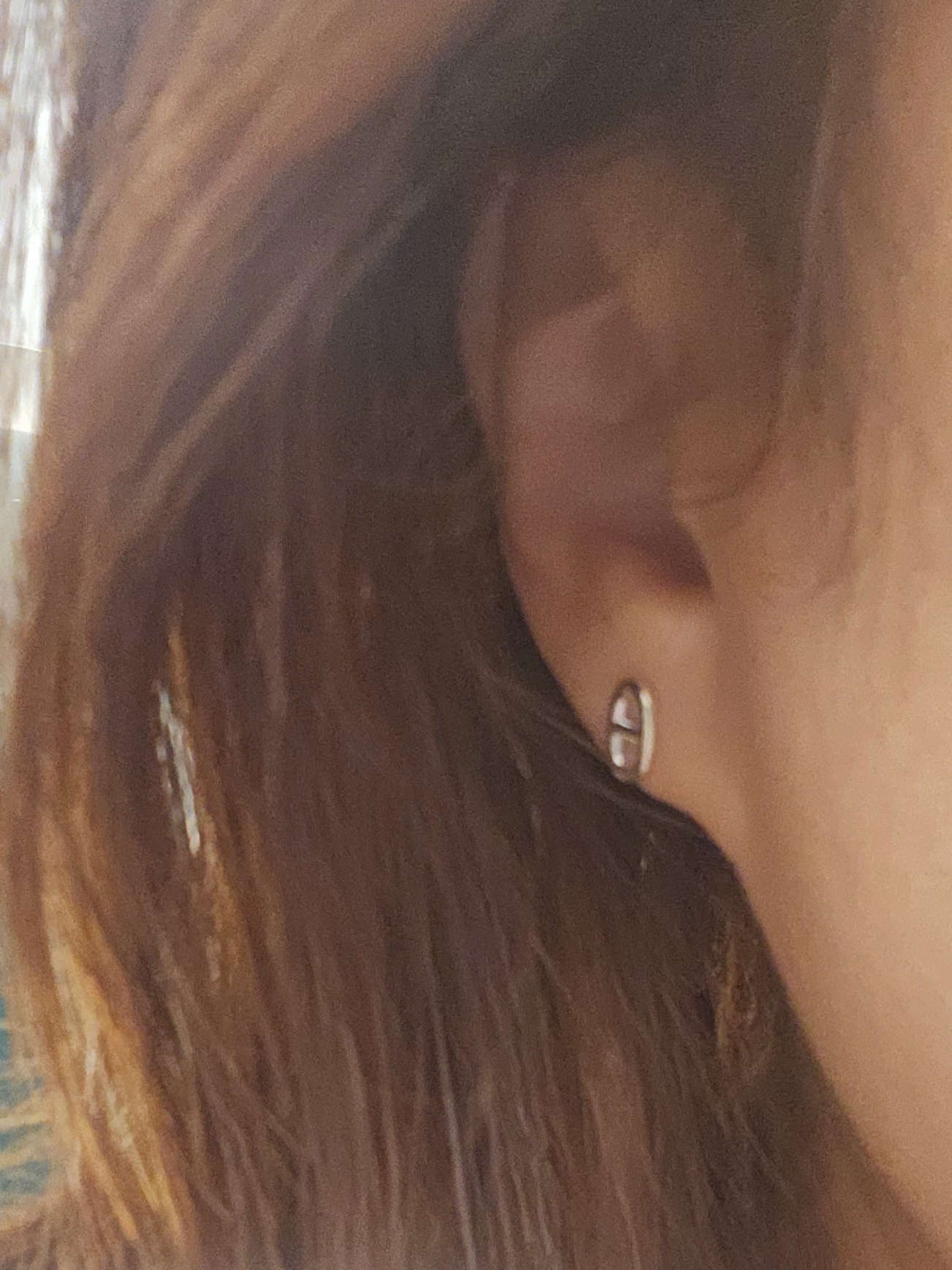 (W) Hermes Very Small Farandole Earrings Sterling Silver 착용 스타일