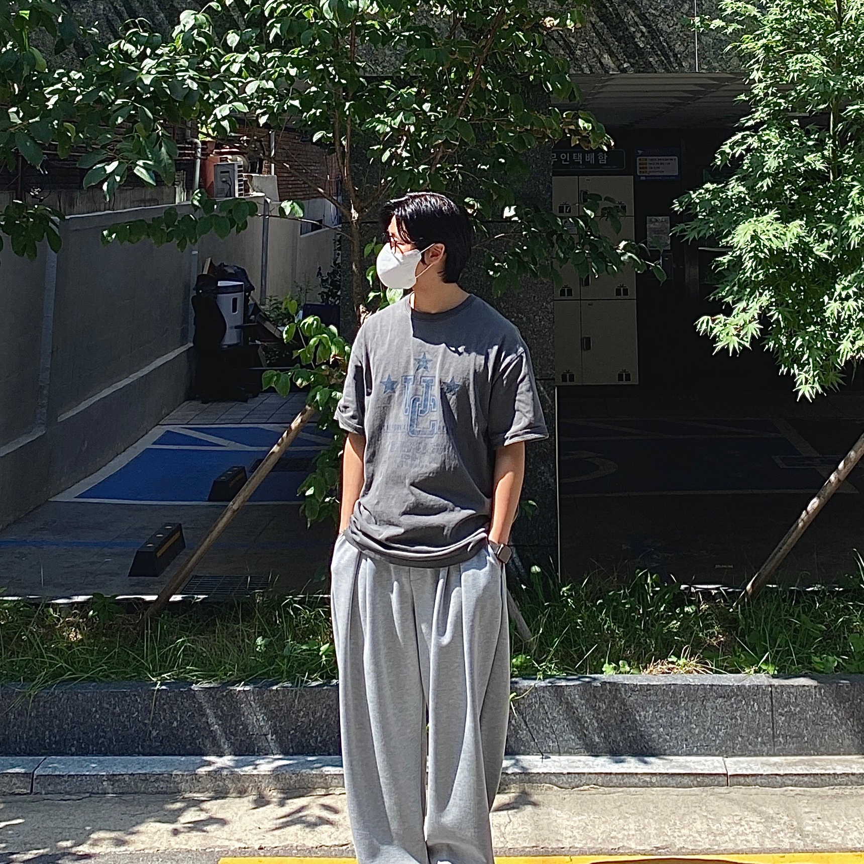 Asics x Kiko Kostadinov Gel Sokat Infinity Dark Grey 착용 스타일 - 3