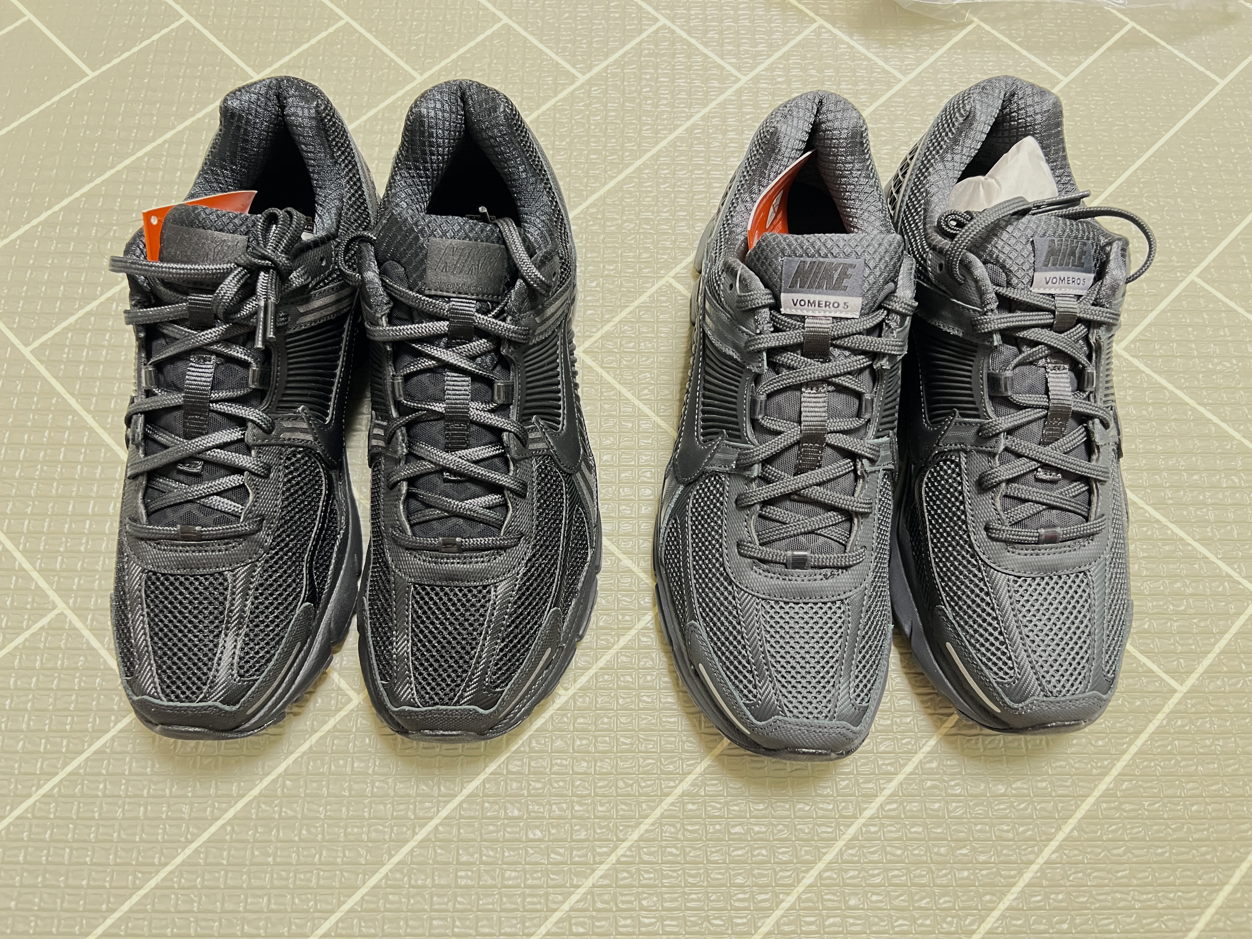 Nike Zoom Vomero 5 SP Black, Nike Zoom Vomero 5 SP Anthracite 2023 착용 스타일