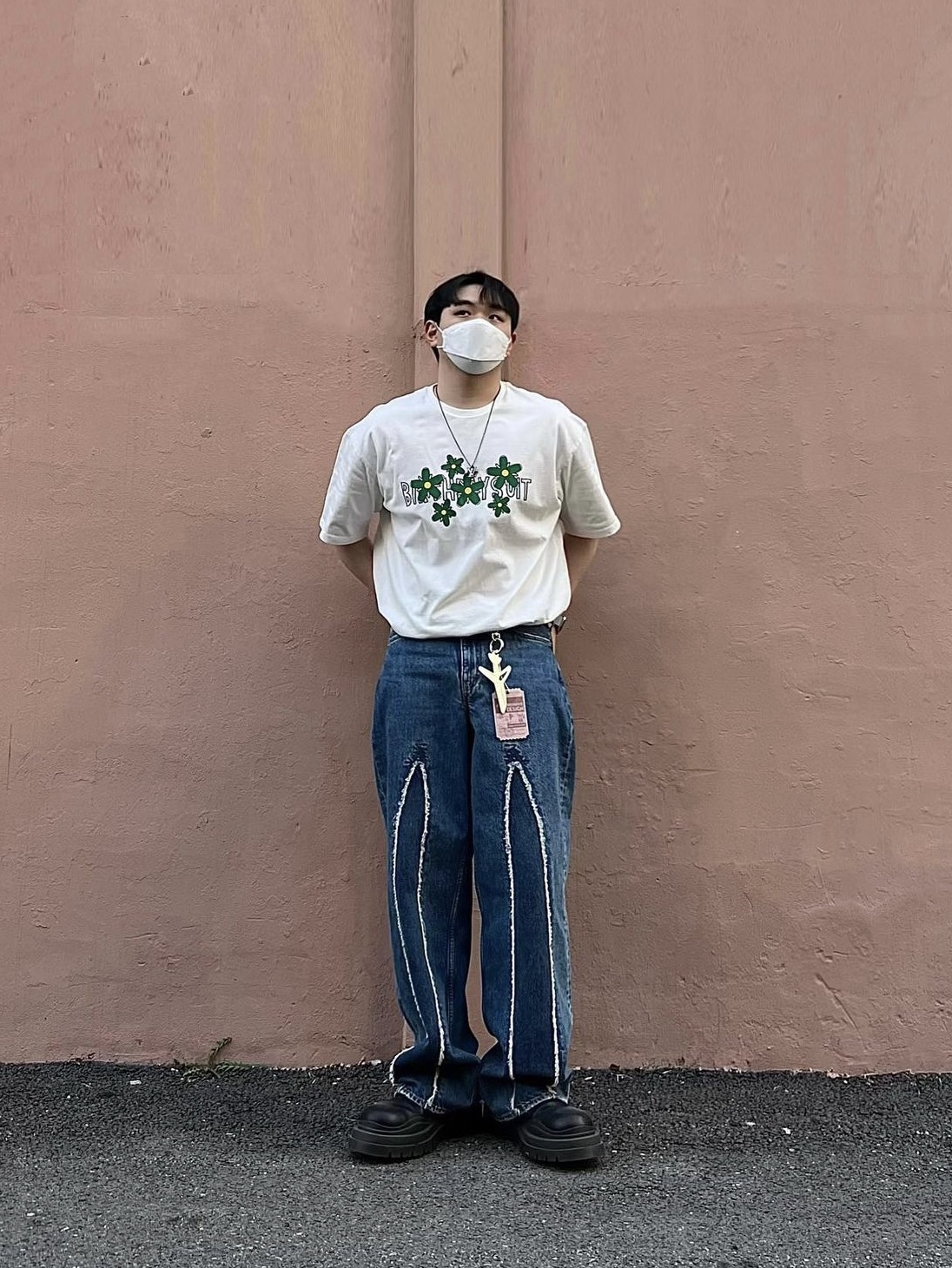 Our Legacy Third Cut Slash Denim 착용 스타일