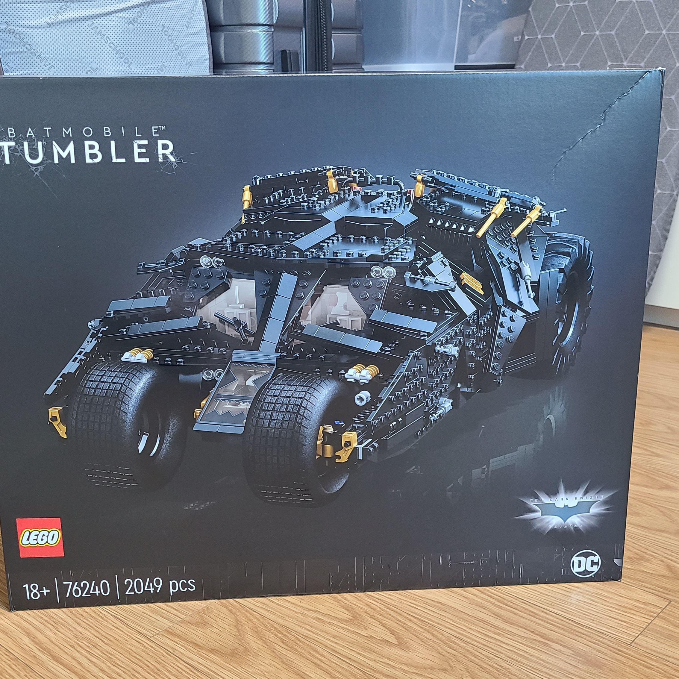 Lego DC Comics Batman Batmobile Tumbler 착용 스타일