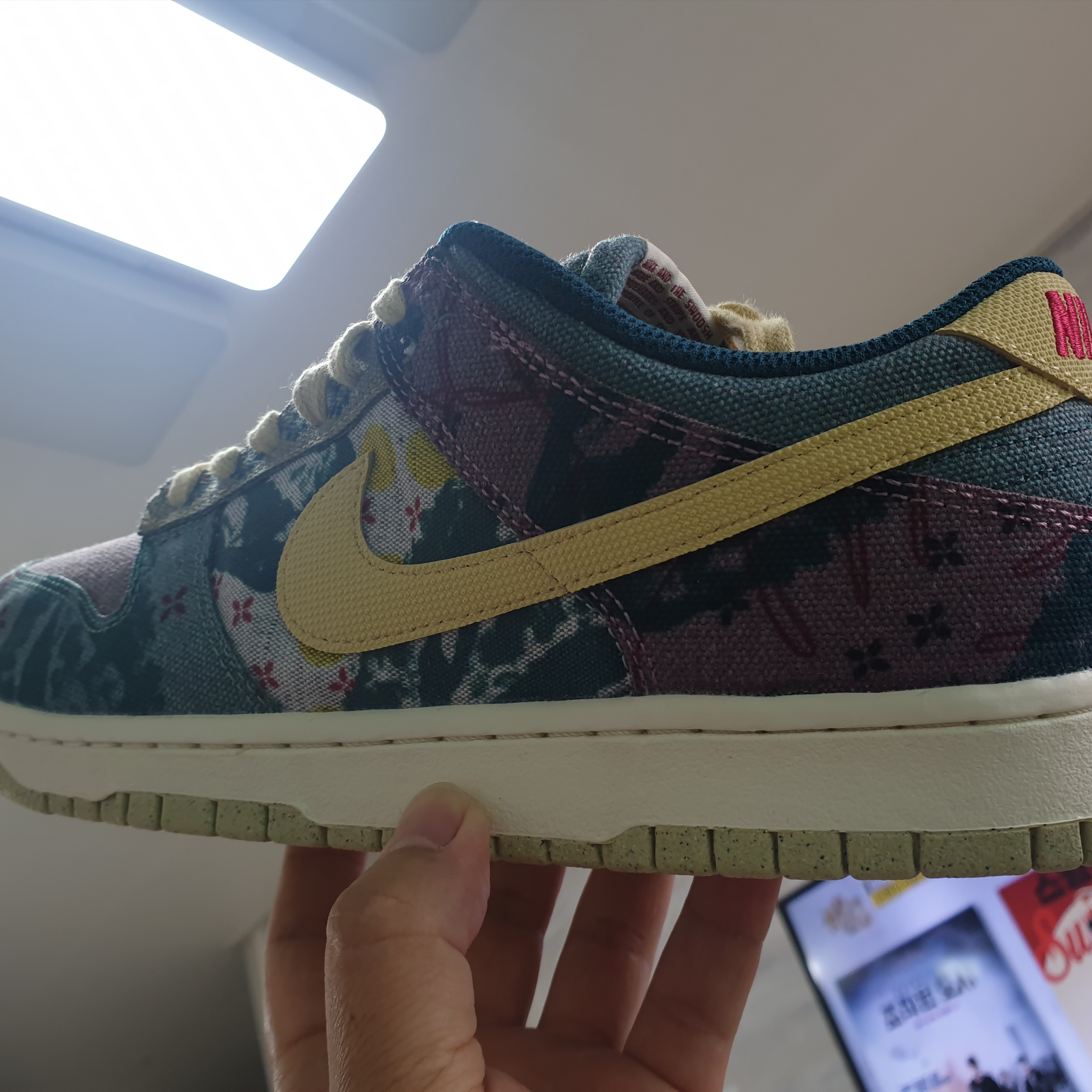 Nike Dunk Low SP Community Garden 착용 스타일