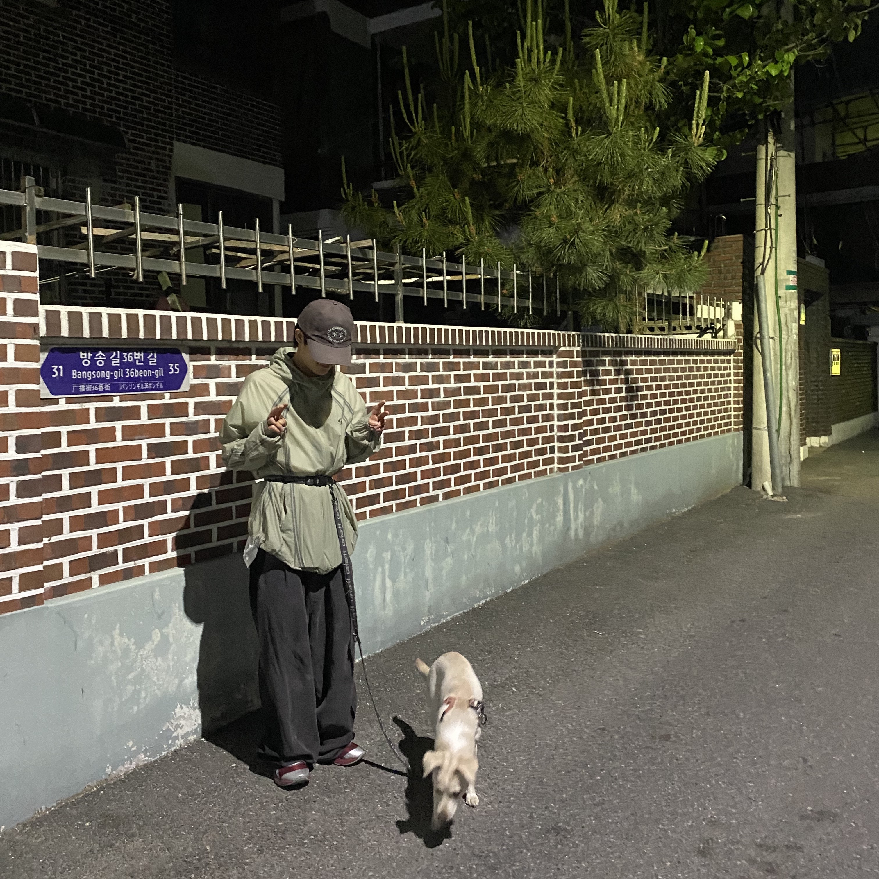 Dada x Worst Cap Brown, Sansan Gear Seam Sealing Jacket Jade - 22FW 착용 스타일