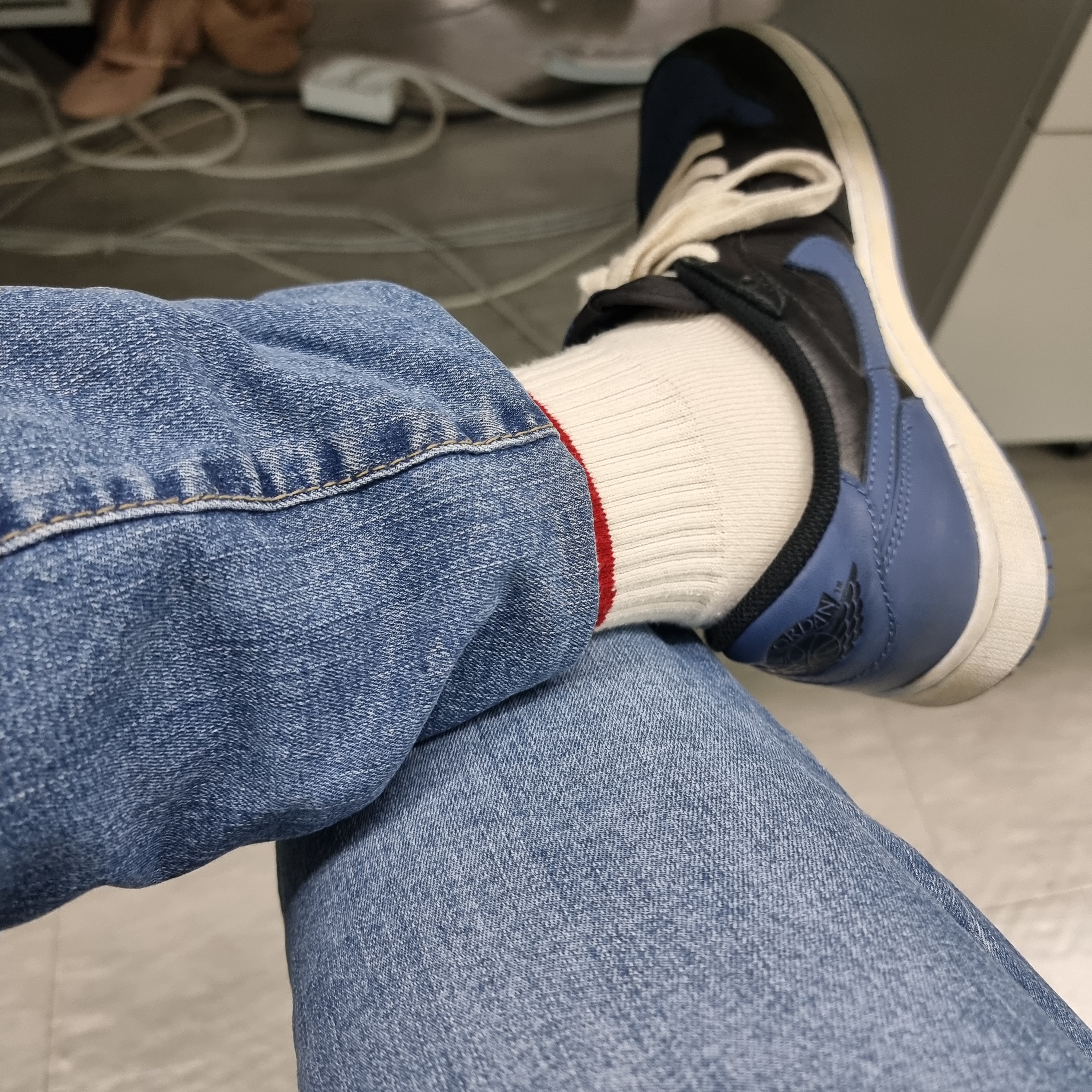 Jordan 1 Retro Low OG Mystic Navy 착용 스타일