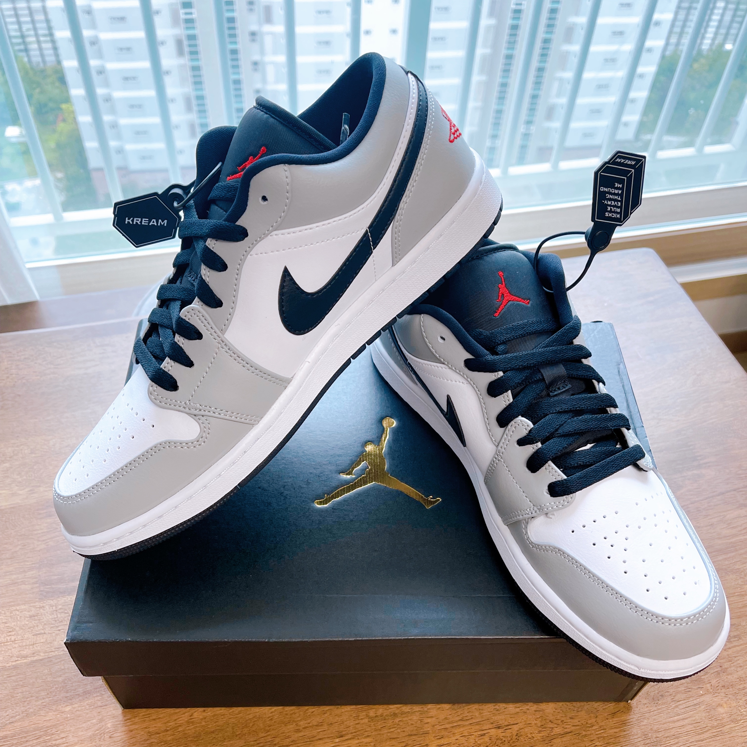Jordan 1 Low Light Smoke Grey 착용 스타일 - 1