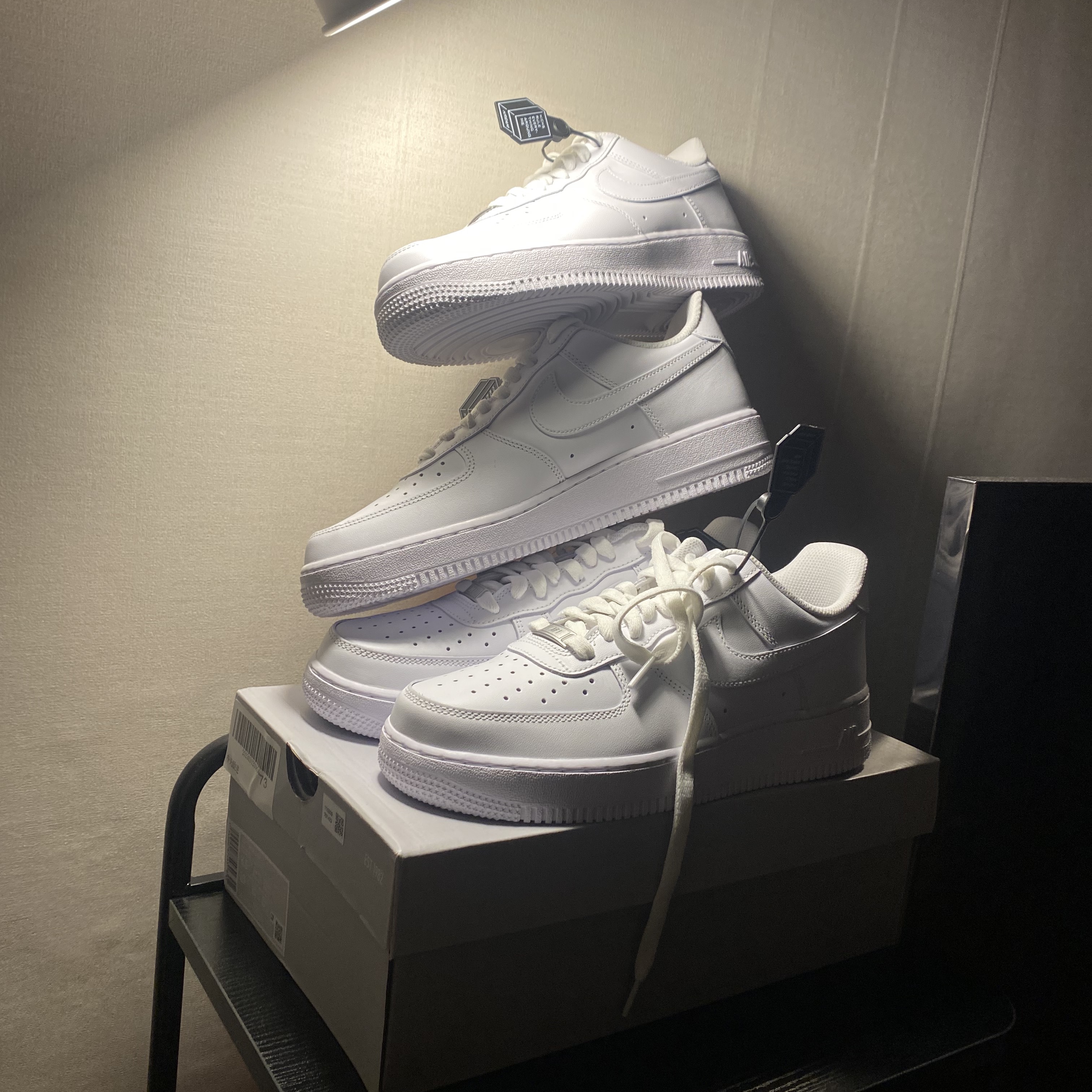 Nike Air Force 1 '07 Low White 착용 스타일