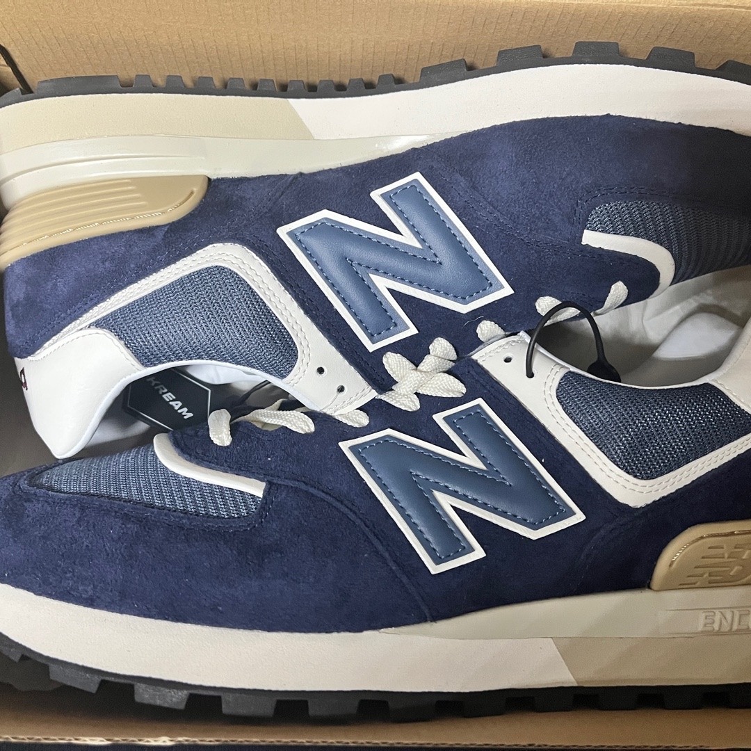 New Balance 574 Legacy Navy 착용 스타일