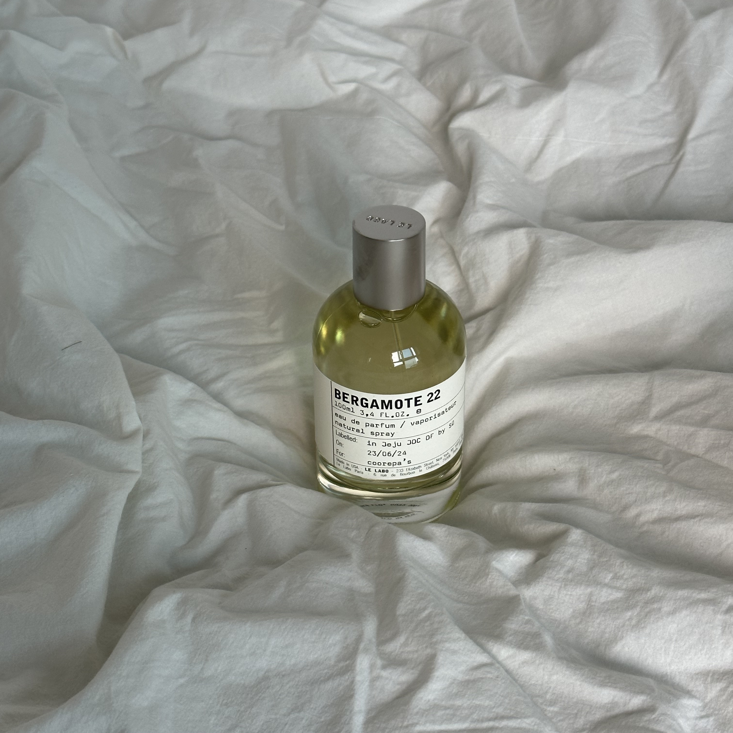 Le Labo Bergamote 22 Eau De Parfum 100ml 착용 스타일 - 1