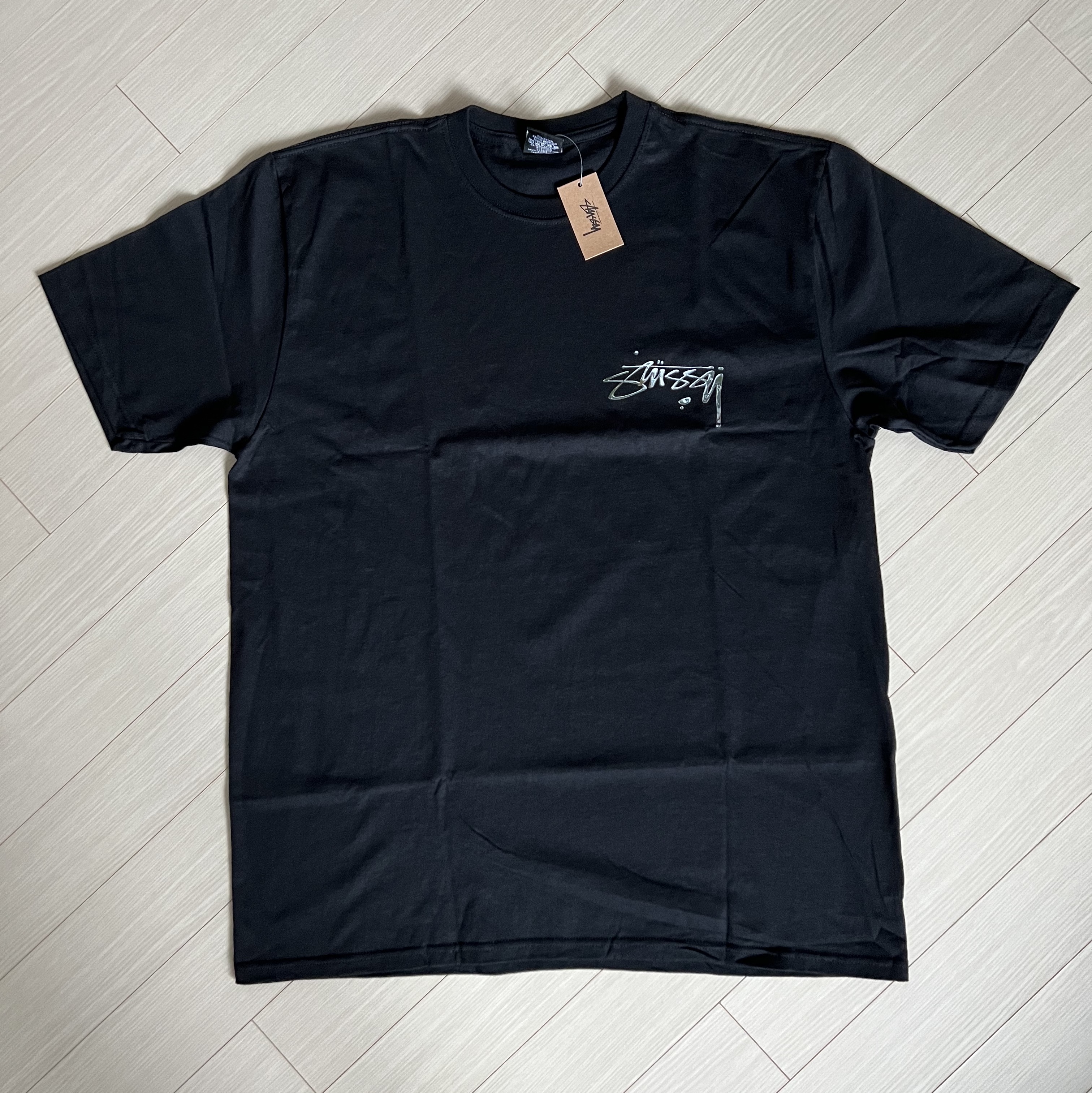 Stussy Mercury T-Shirt Black 착용 스타일 - 2