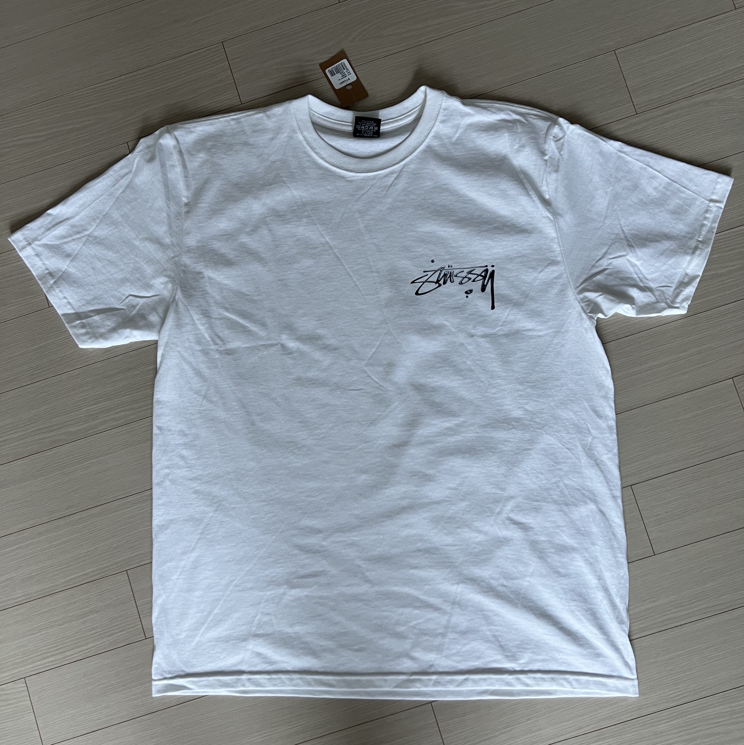 Stussy Mercury T-Shirt White 착용 스타일 - 2