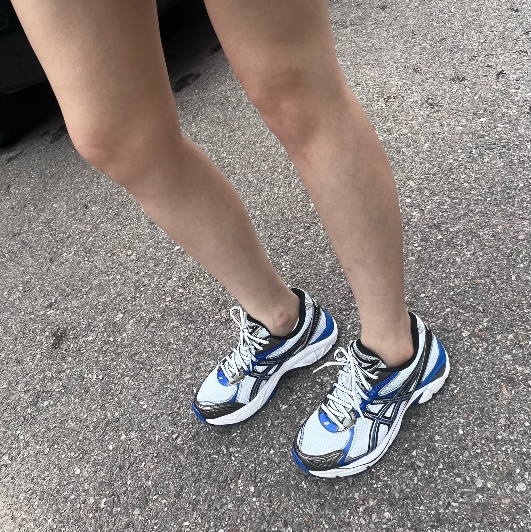 Asics GT-2160 White Illusion Blue 착용 스타일