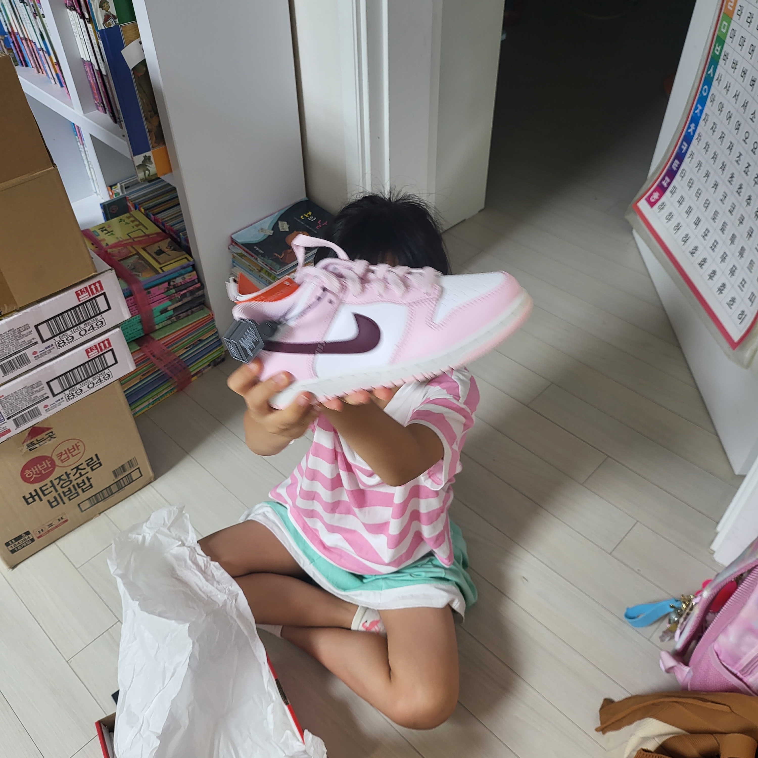 (PS) Nike Dunk Low Pink Foam 착용 스타일