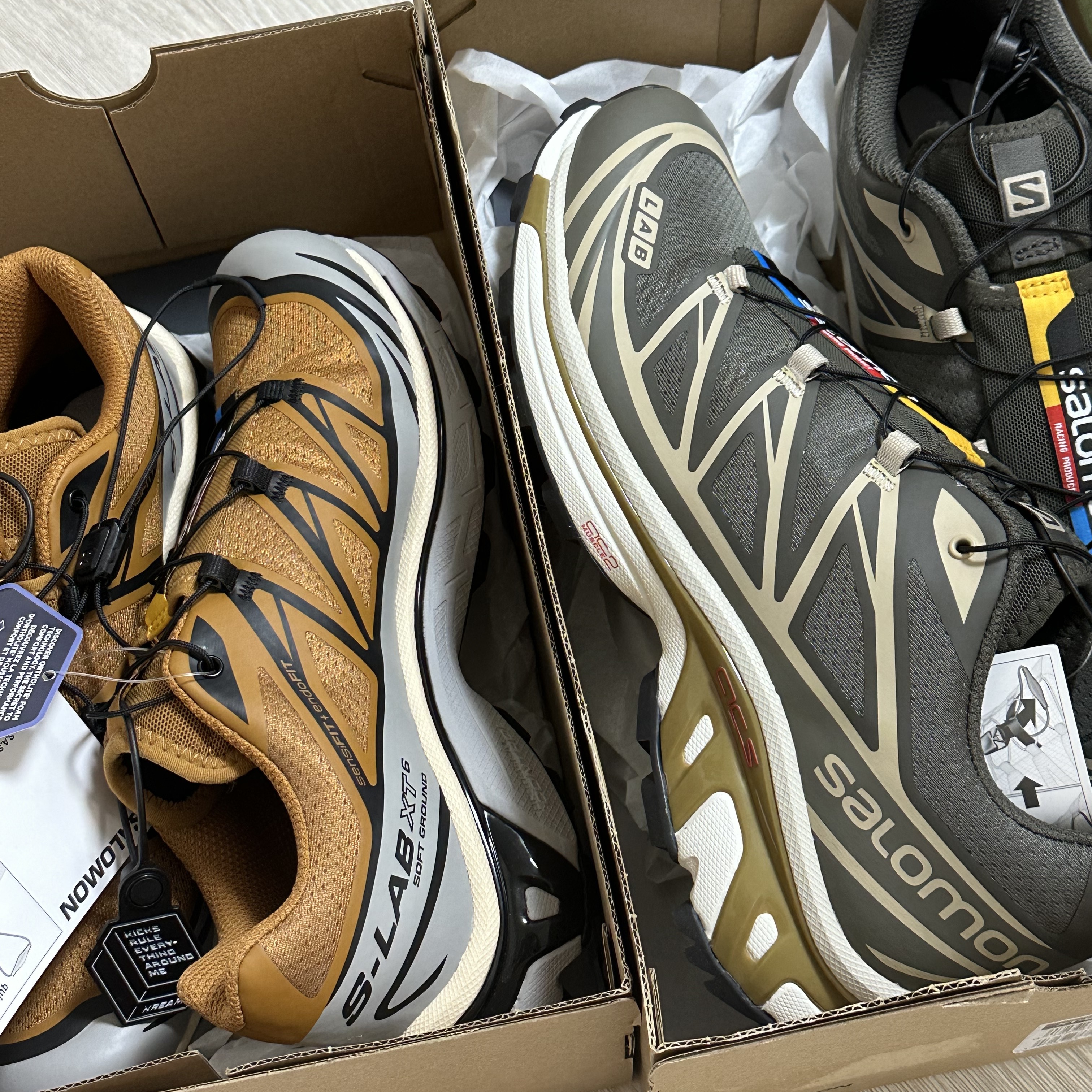 Salomon XT-6 Cathay Spice 착용 스타일 - 2