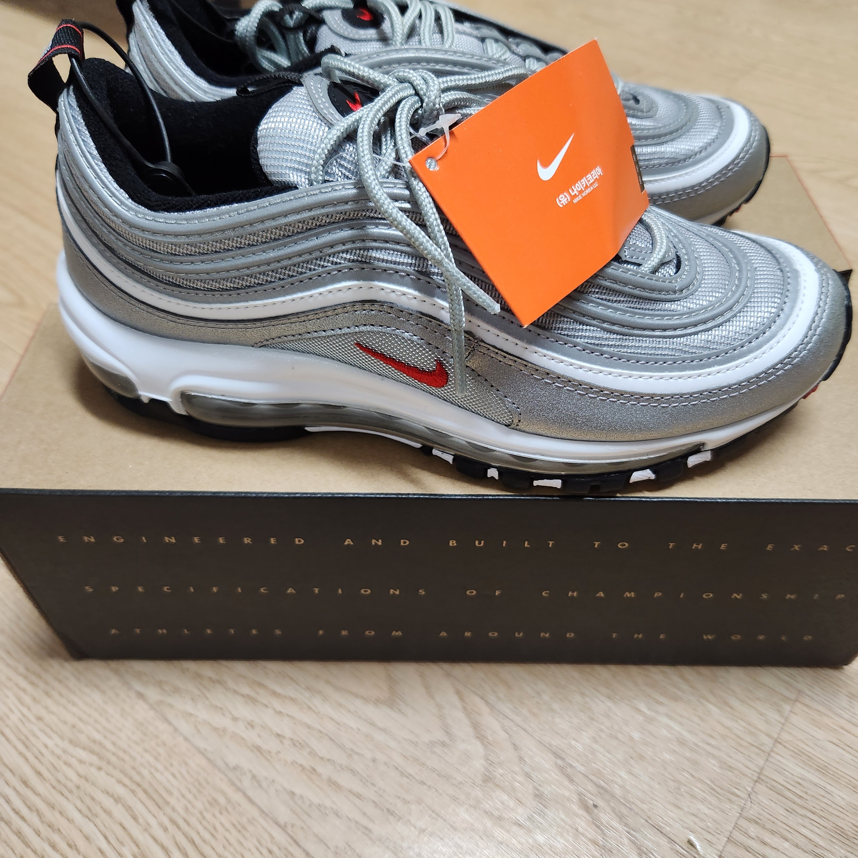 Nike Air Max 97 OG Silver Bullet 2022 착용 스타일 - 4
