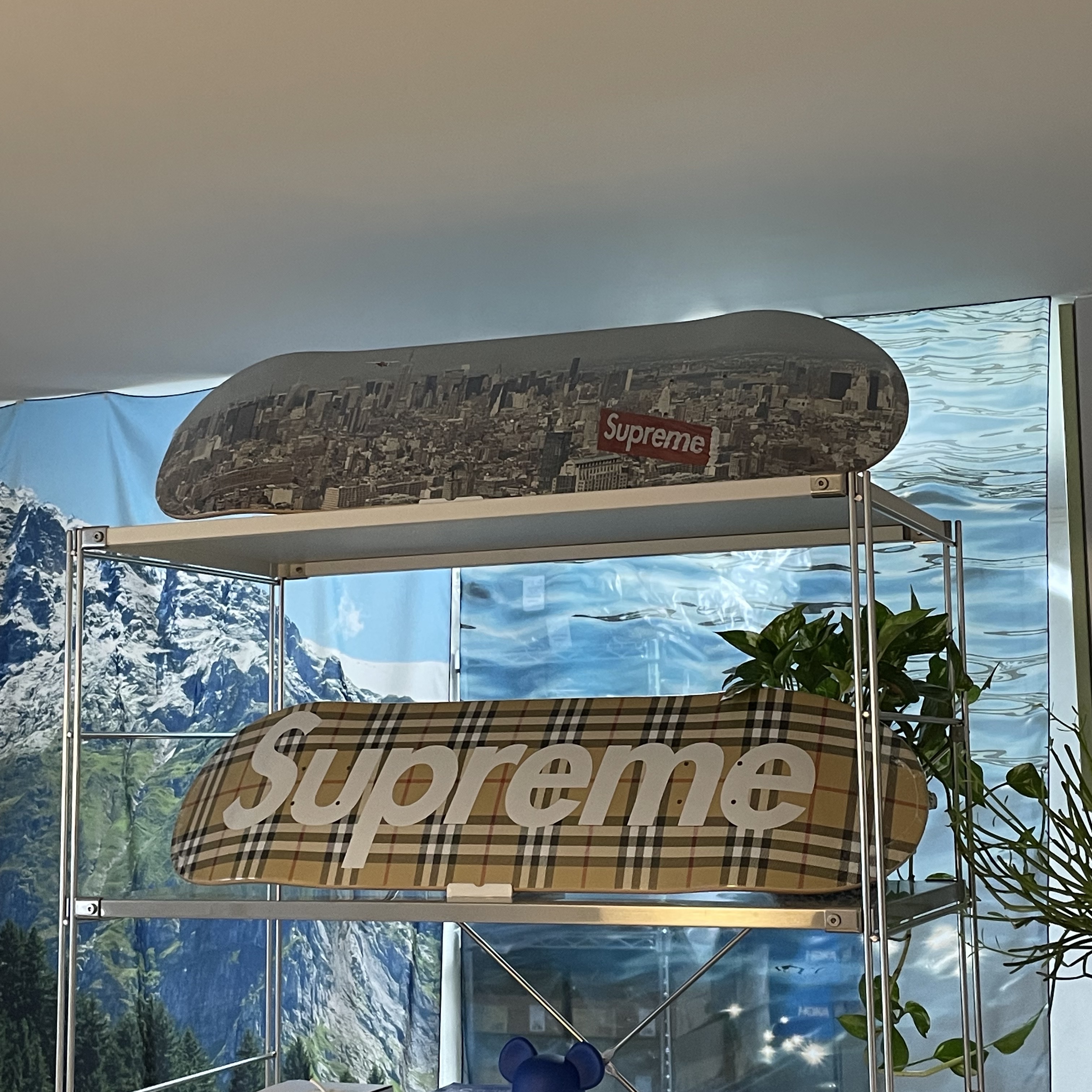 Supreme Aerial Skateboard Deck Multi-Color - 20FW 착용 스타일 - 4