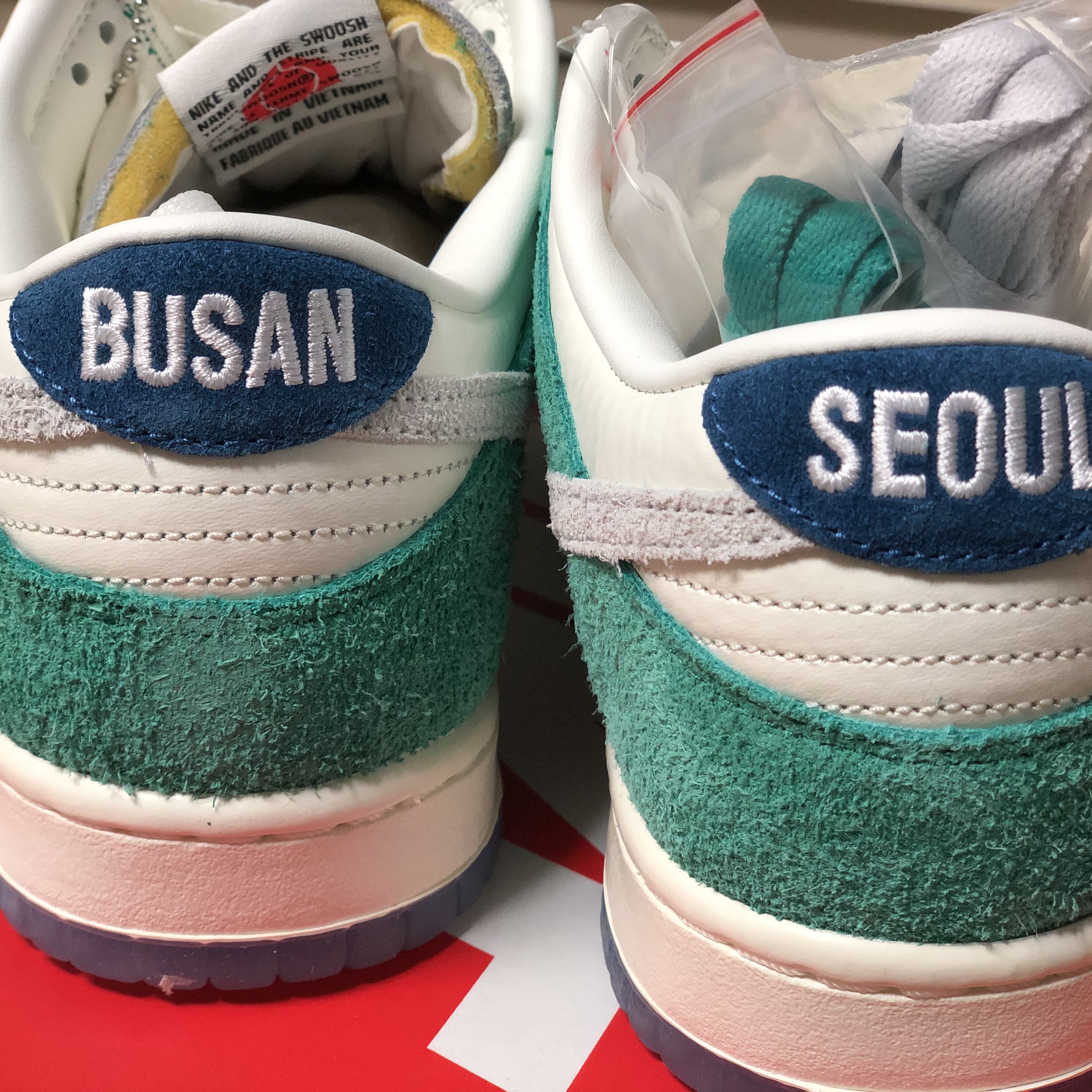 Nike x Kasina Dunk Low Road Sign - Kasina Exclusive 착용 스타일 - 2