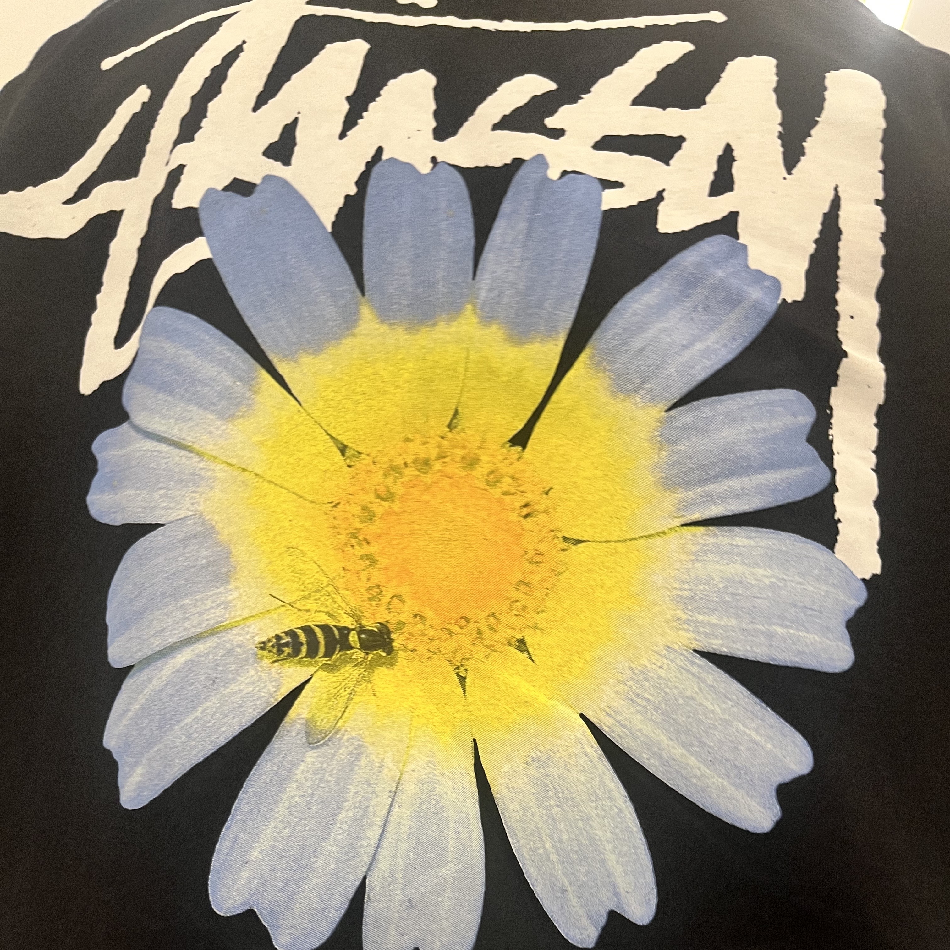 Stussy ITP Flower T-Shirt Black 착용 스타일