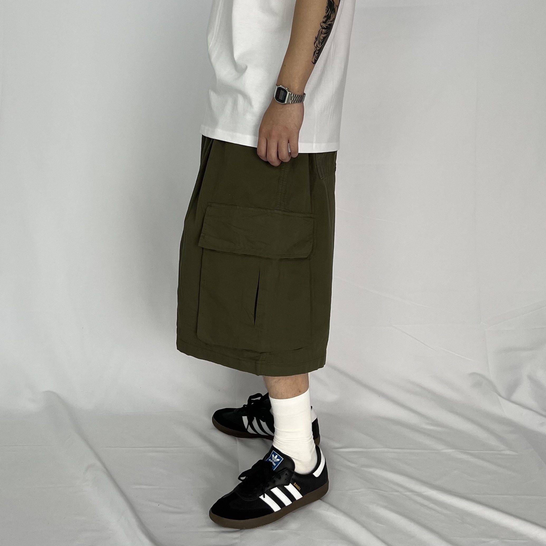 Adidas Samba OG Black White Gum 착용 스타일 - 3