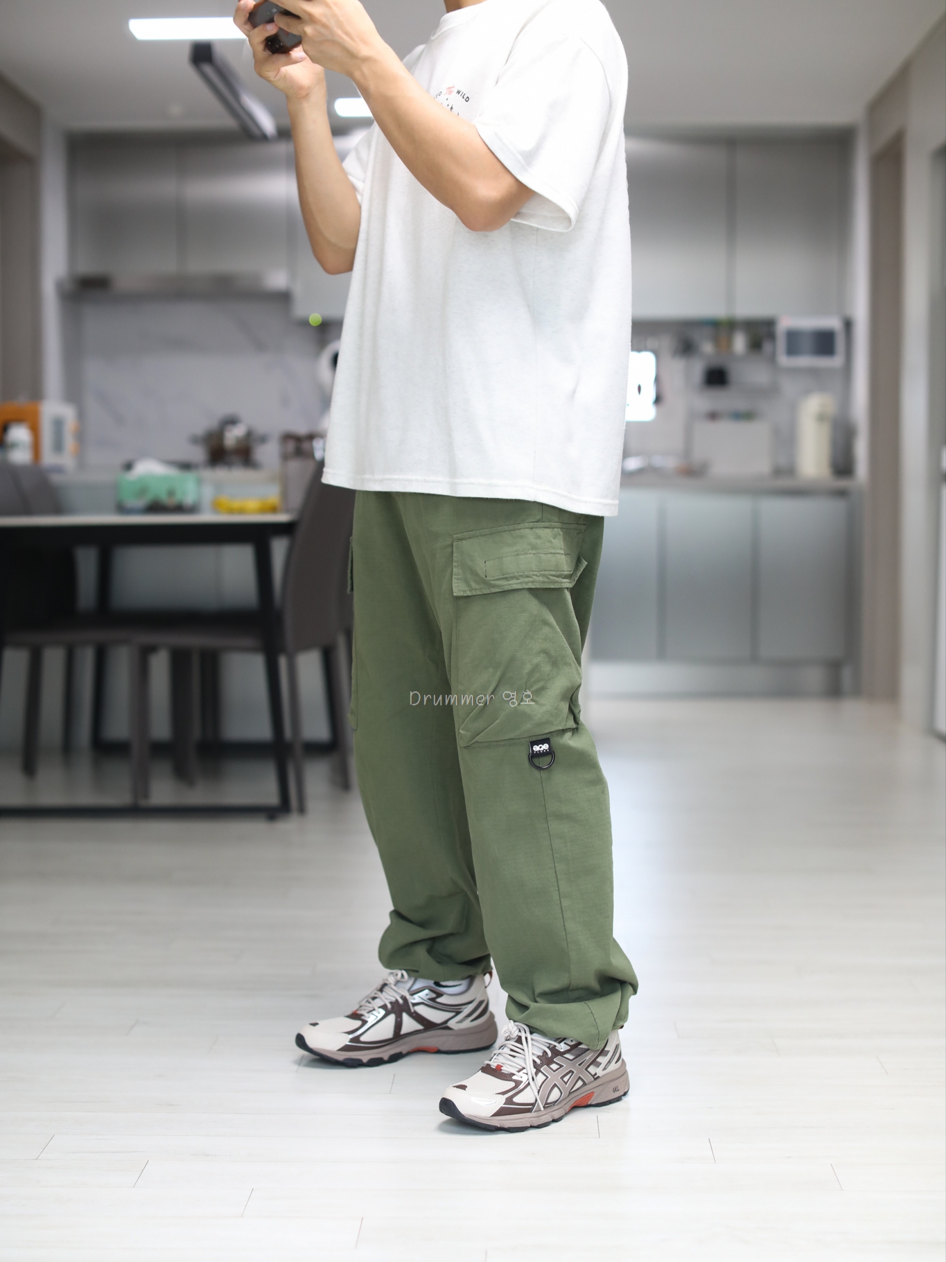 (W) Asics Gel-Venture 6 Simply Taupe 착용 스타일