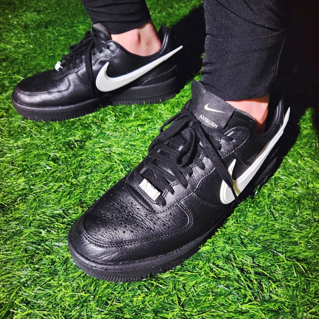 Nike x Ambush Air Force 1 Low SP Black 착용 스타일 - 5