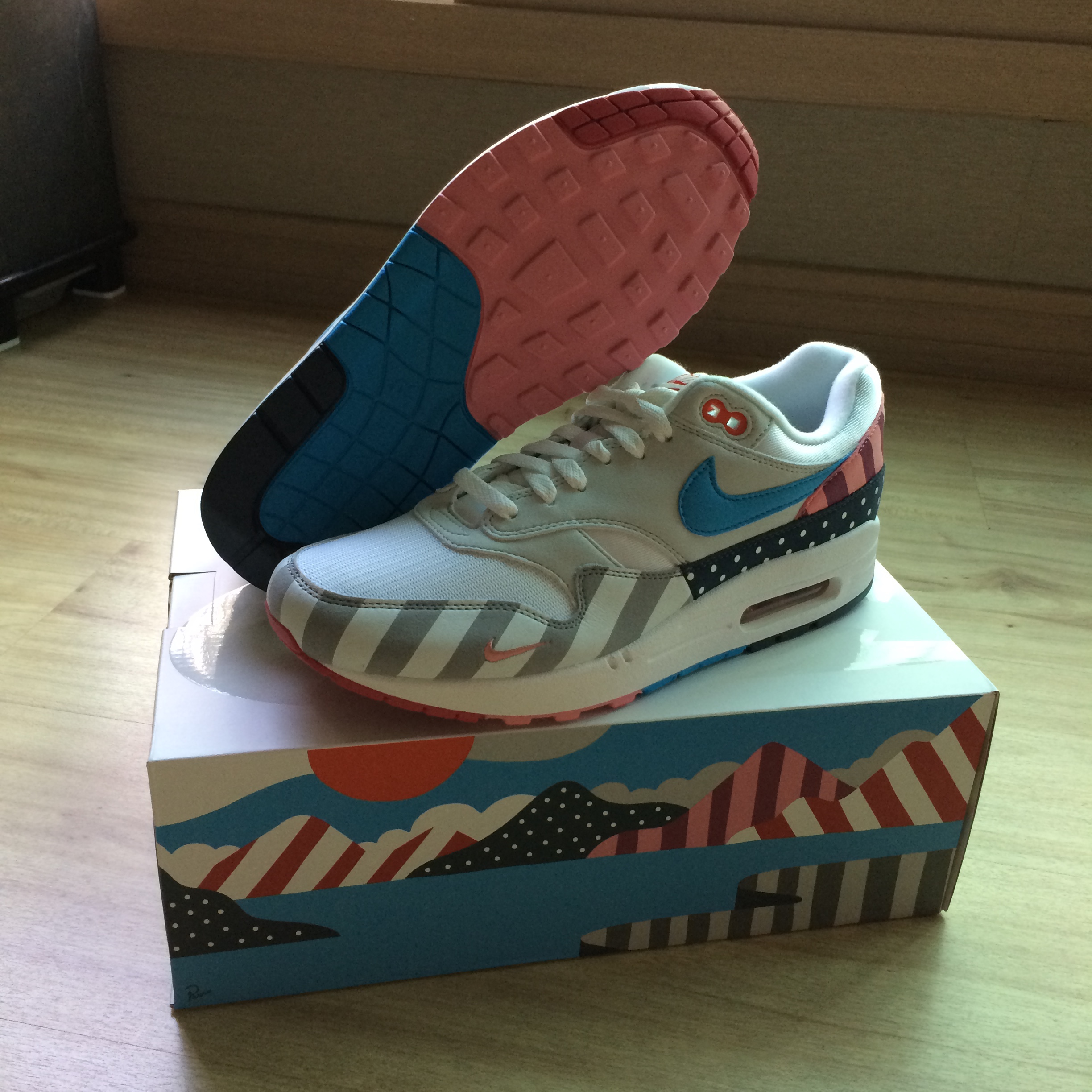 Nike x Parra Air Max 1 2018 착용 스타일