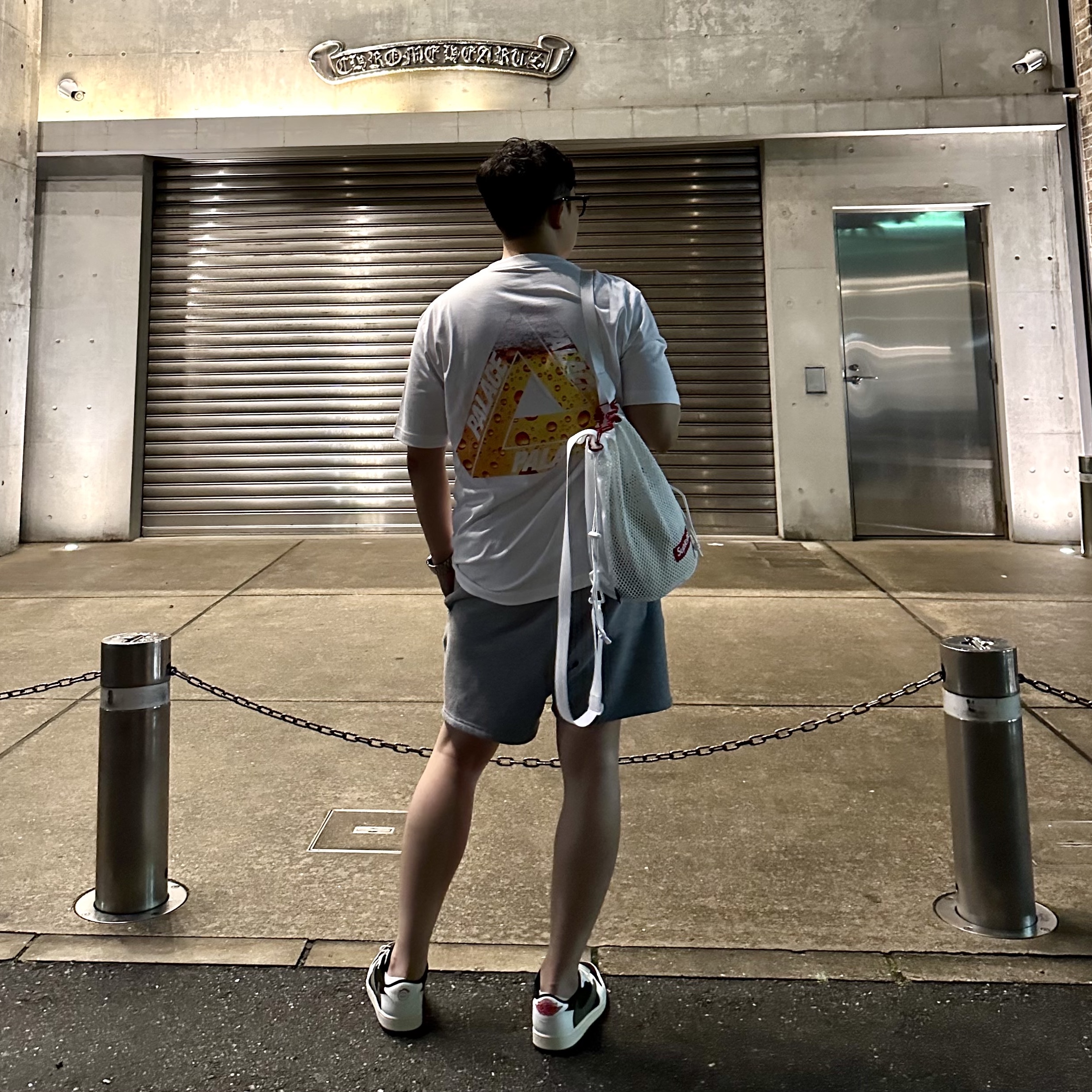 Palace Tri-Lager T-Shirt White - 20FW, (W) Jordan 1 x Travis Scott Retro Low OG SP Medium Olive 착용 스타일