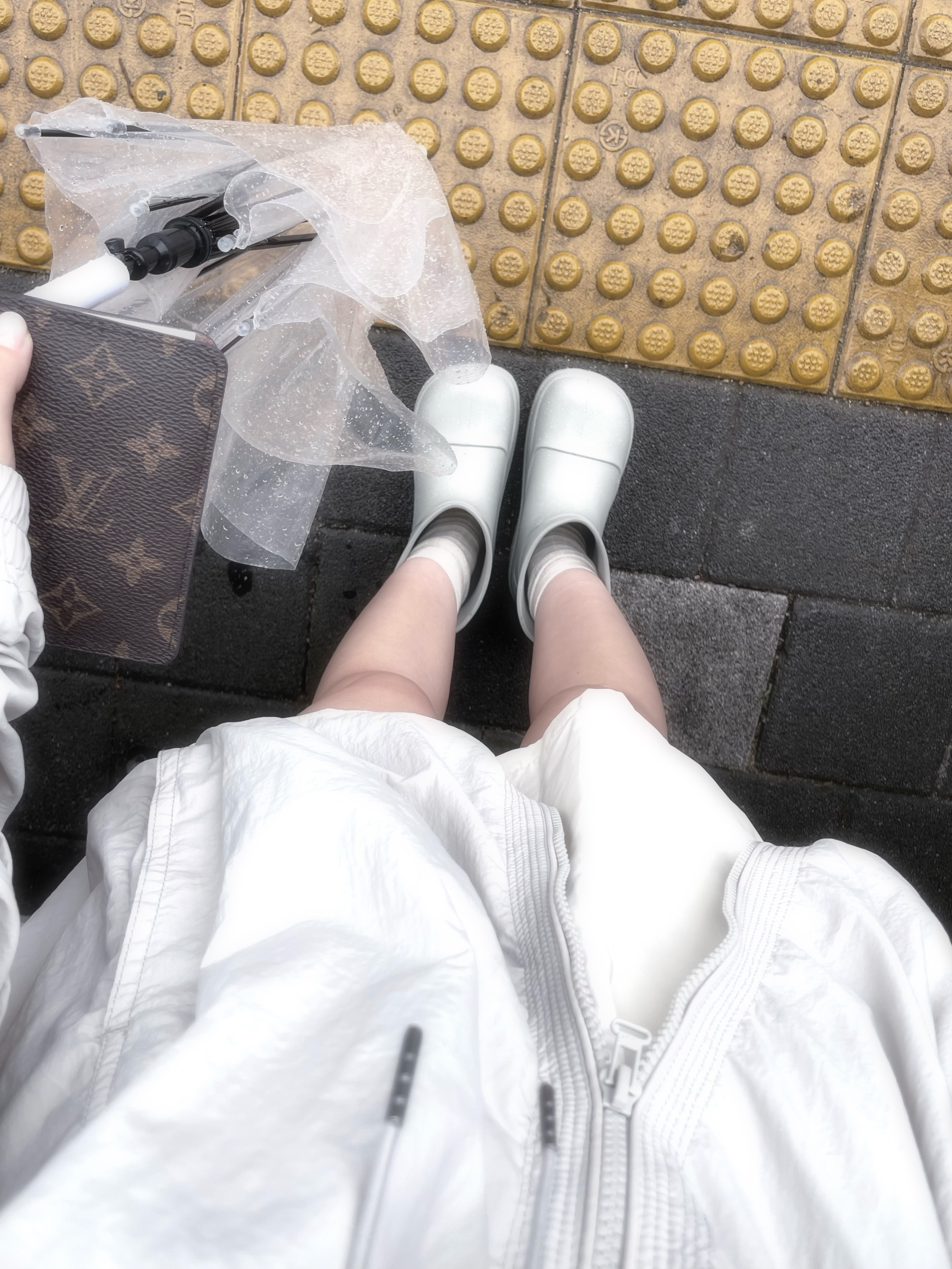 (W) Rockfishweatherwear Hayden Boots Sage 착용 스타일