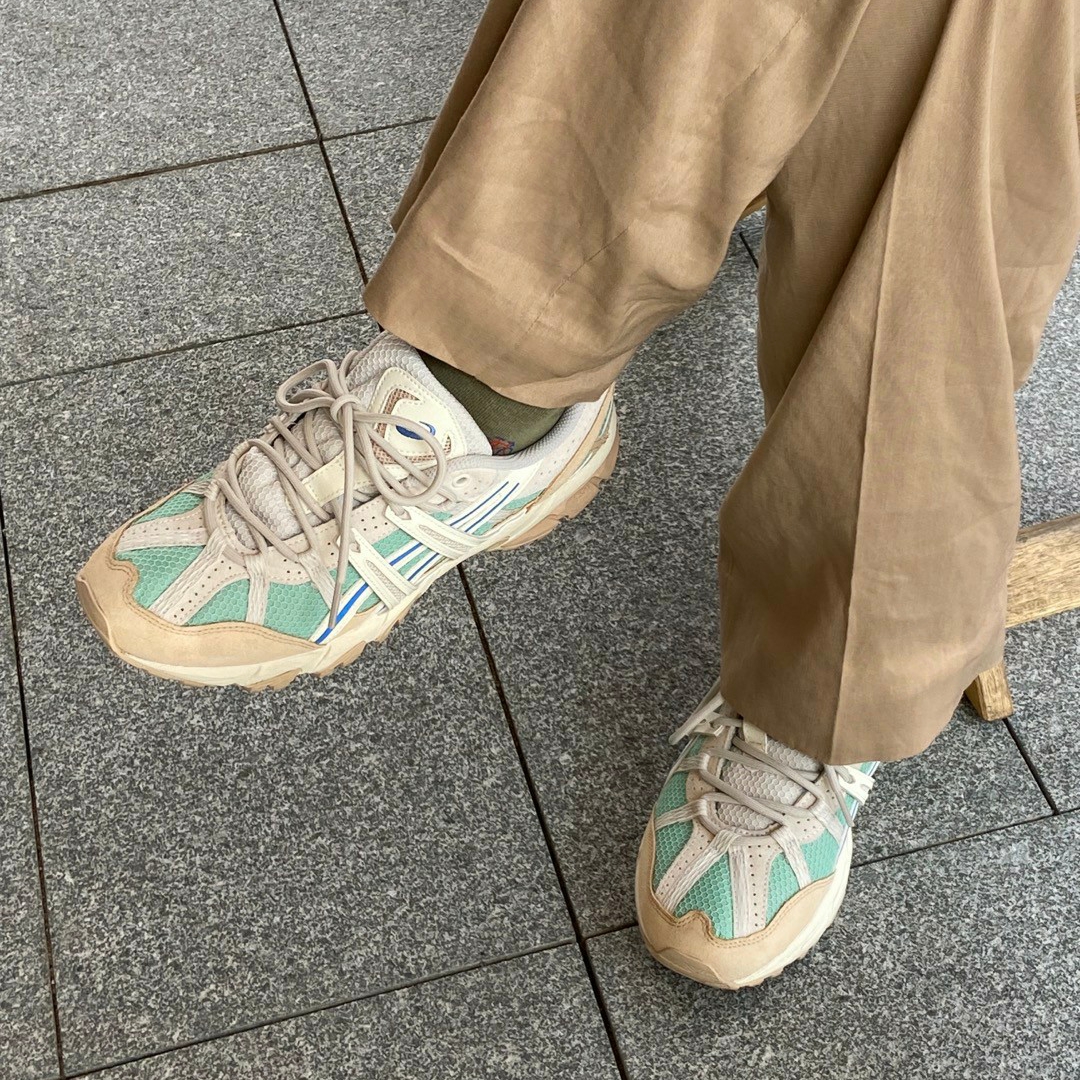 Asics Gel-Sonoma 15-50 Seafoam 착용 스타일