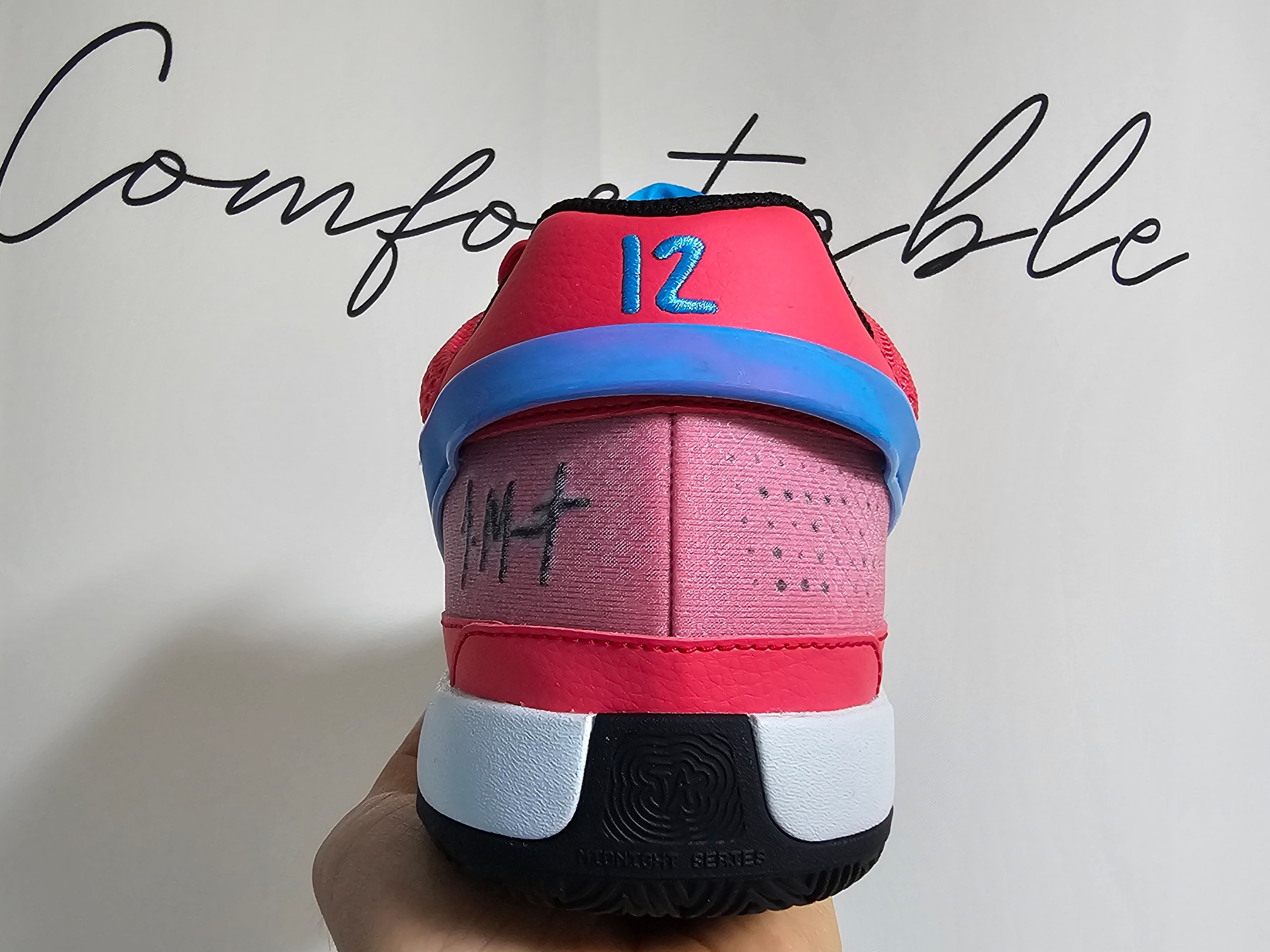 Nike Ja 1 EP Ember Glow 착용 스타일 - 3