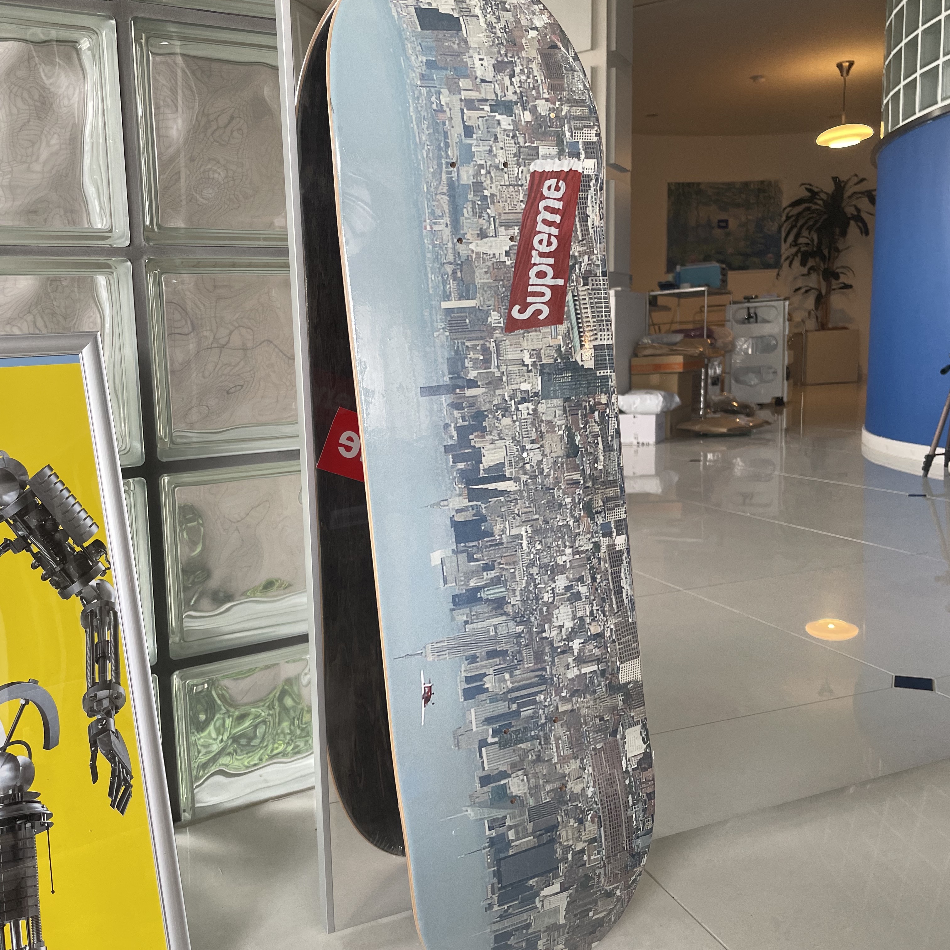 Supreme Aerial Skateboard Deck Multi-Color - 20FW 착용 스타일 - 1