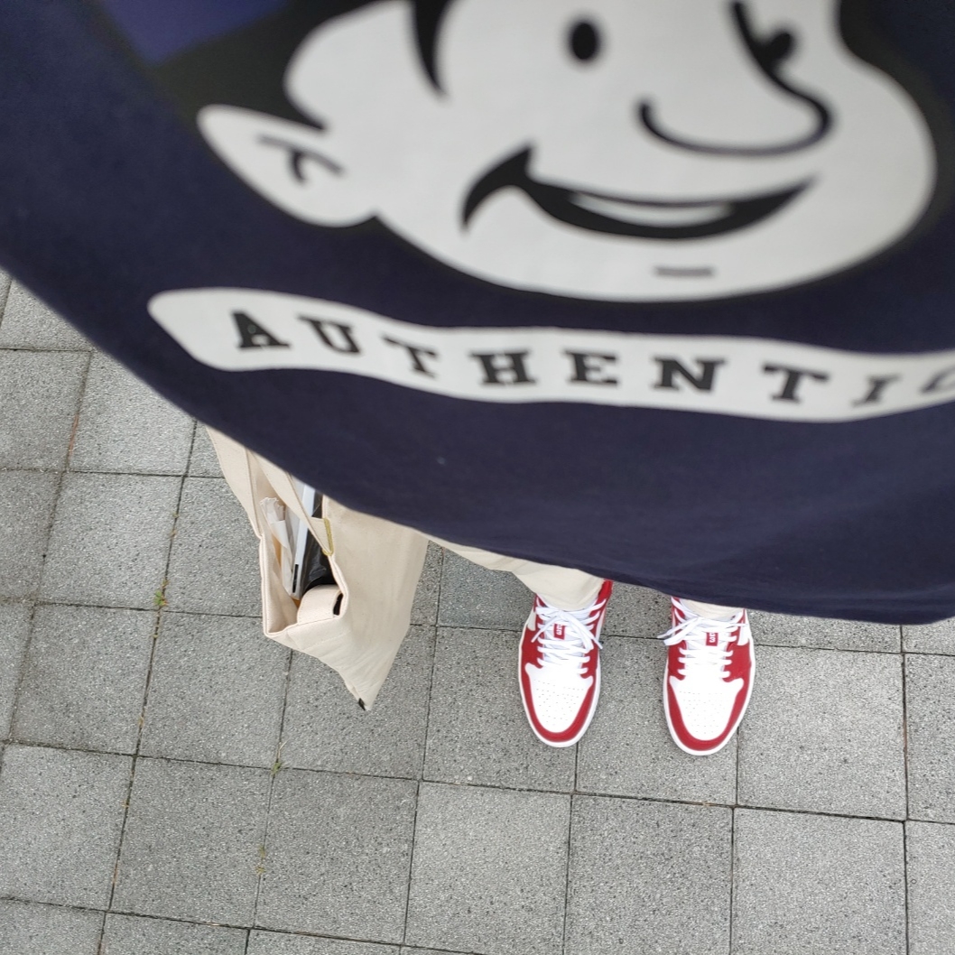 Jordan 1 Low Gym Red White 착용 스타일 - 2