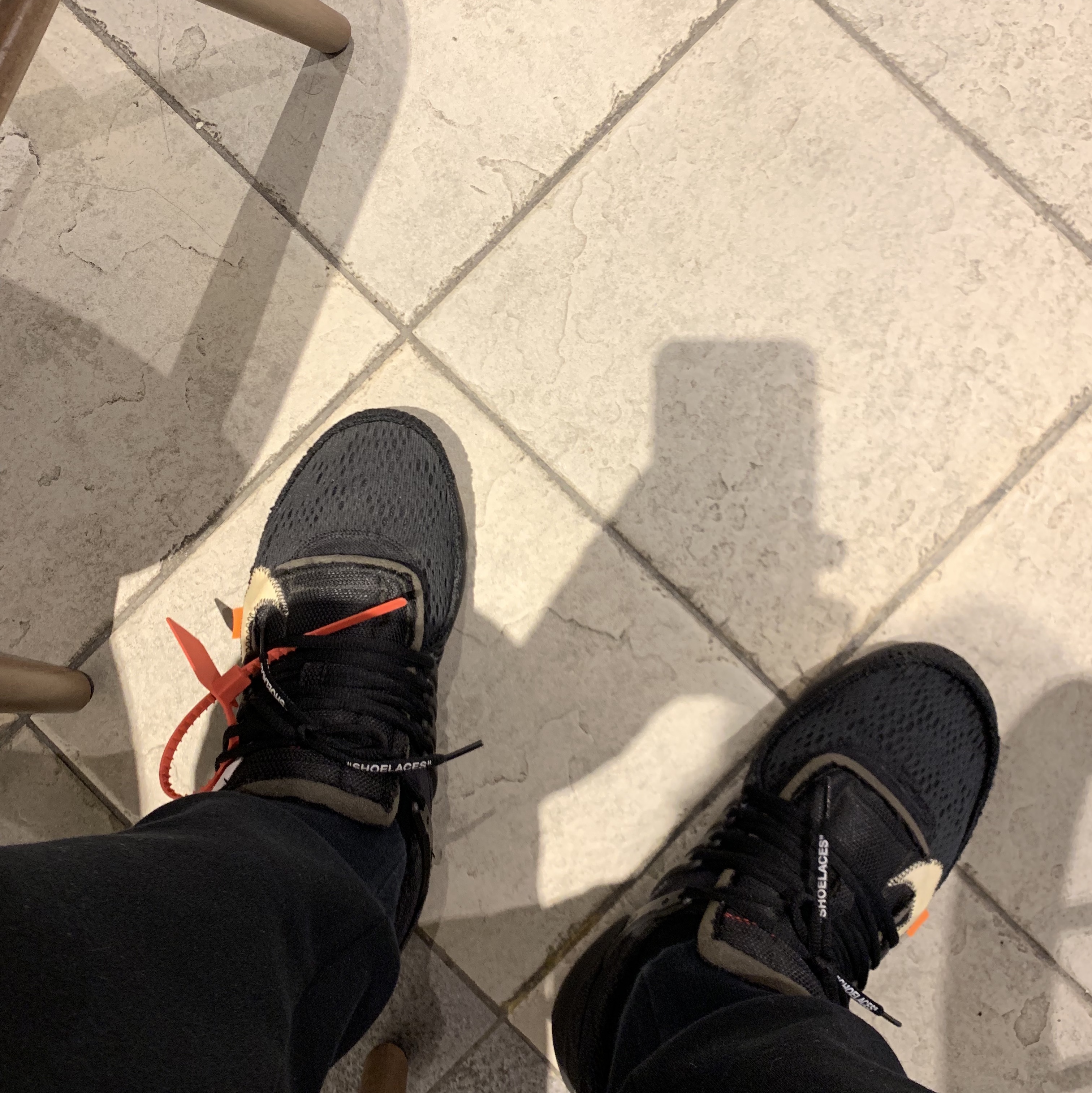 Nike x Off-White Air Presto Black 착용 스타일
