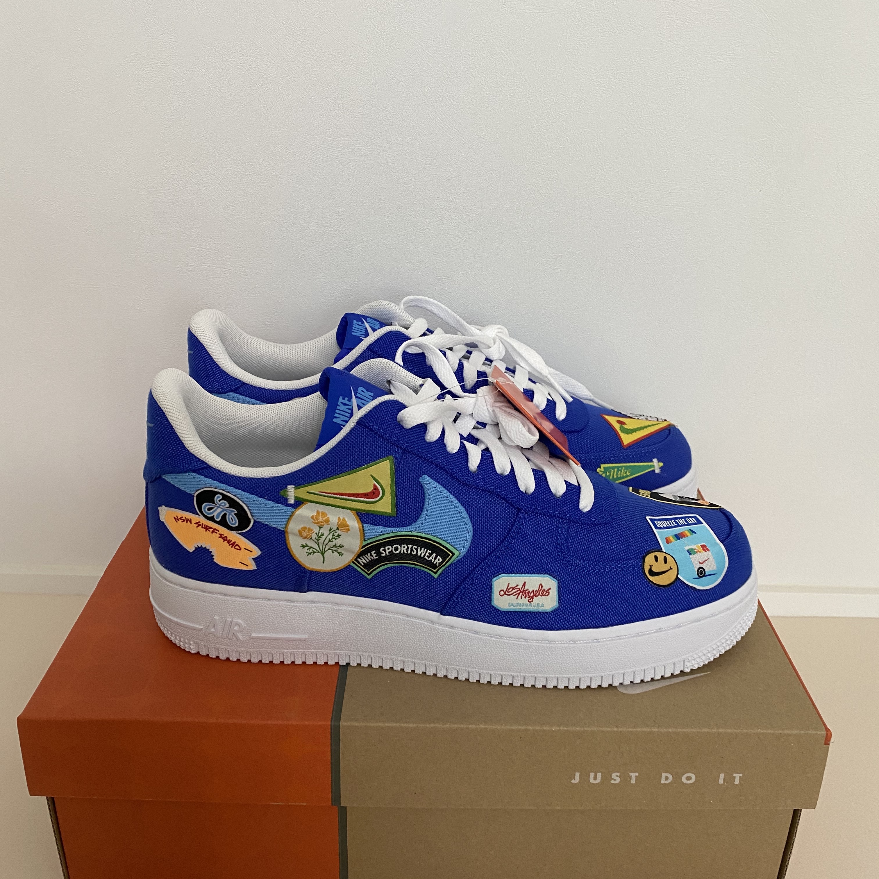 Nike Air Force 1 '07 PRM Patched Up 착용 스타일 - 4
