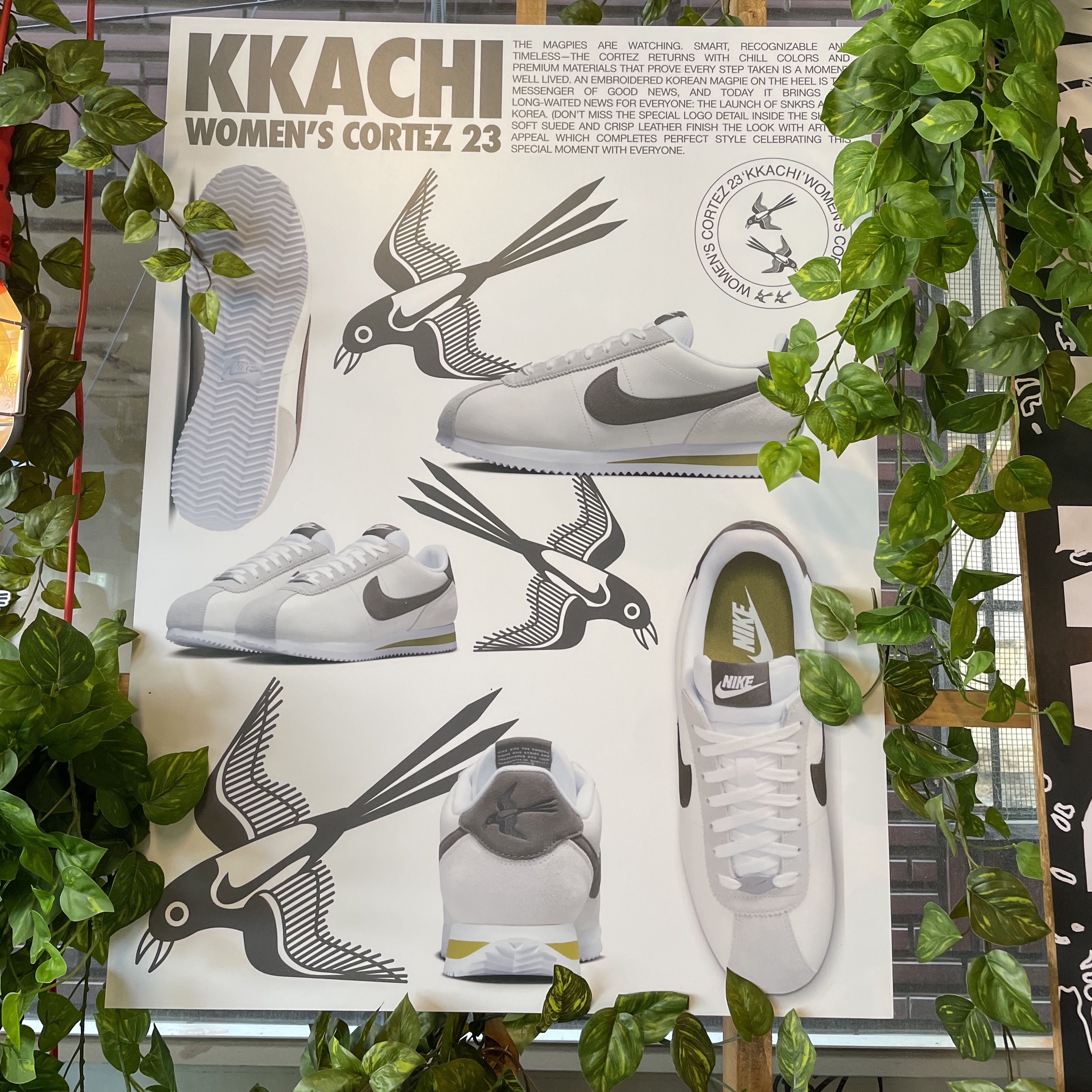 (W) Nike Cortez 23 Kkachi 착용 스타일 - 3
