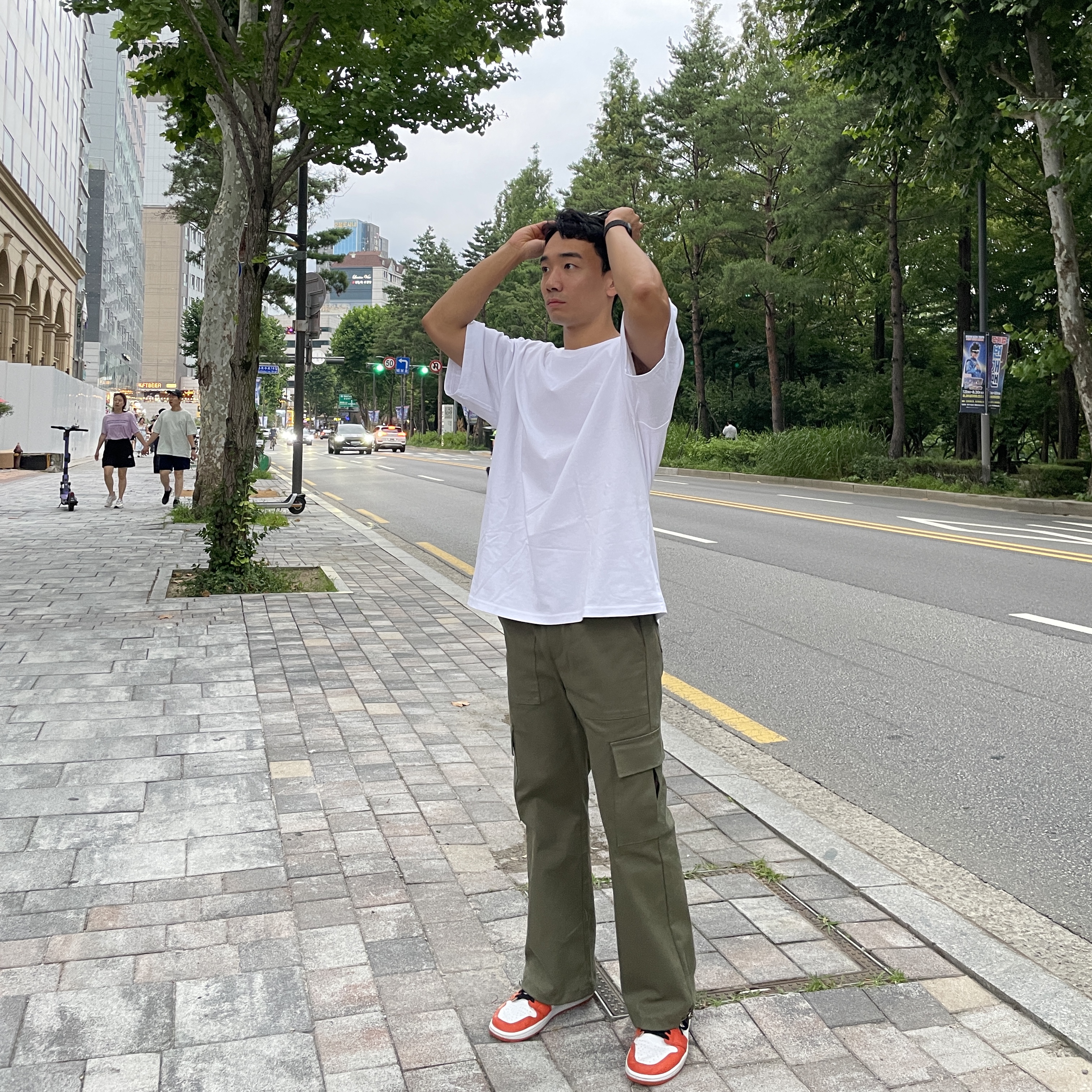 Jordan 1 Low OG Starfish 착용 스타일