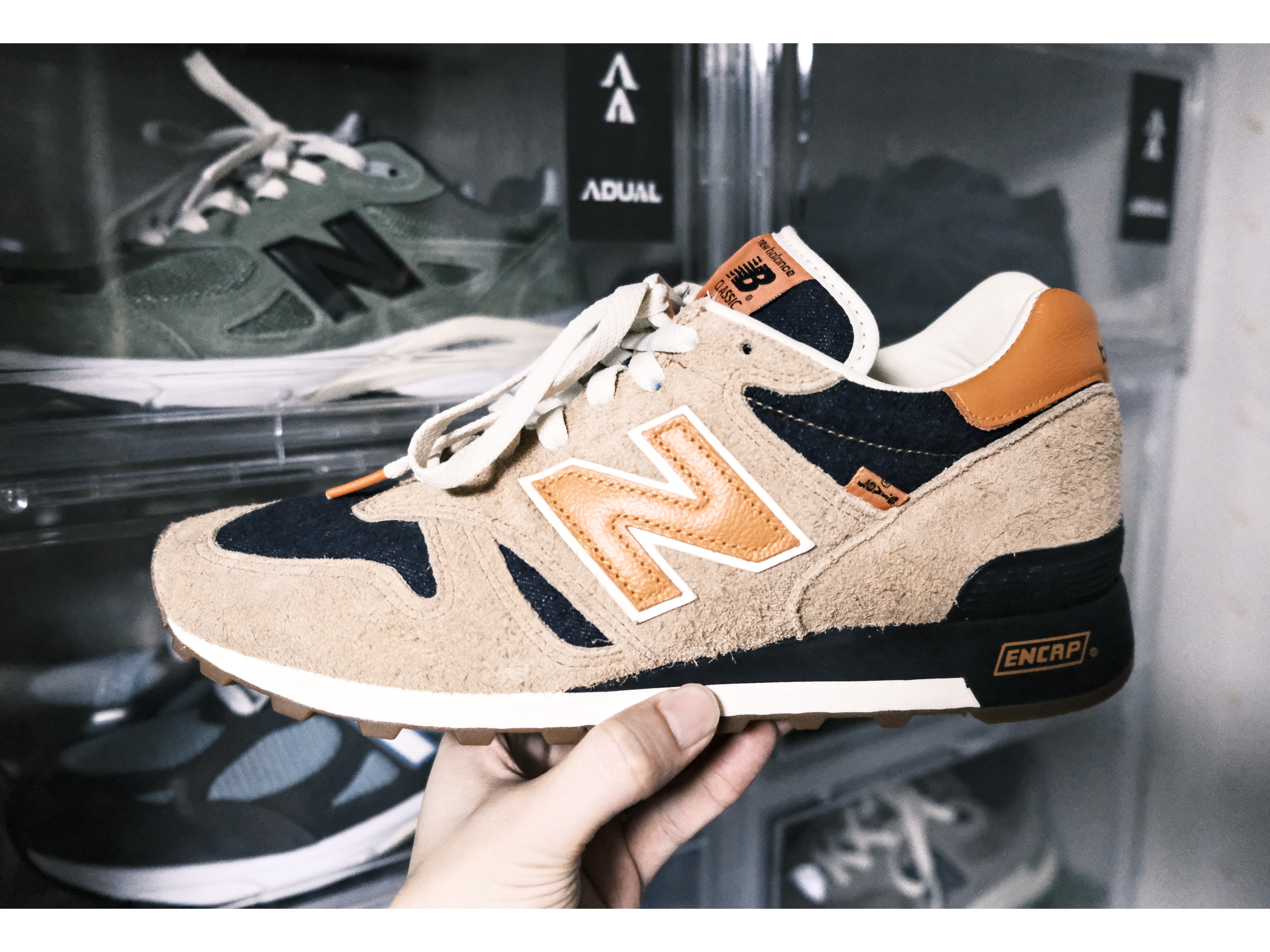 New Balance x Levi's 1300 Made in USA (Levi's Tag) 착용 스타일 - 2