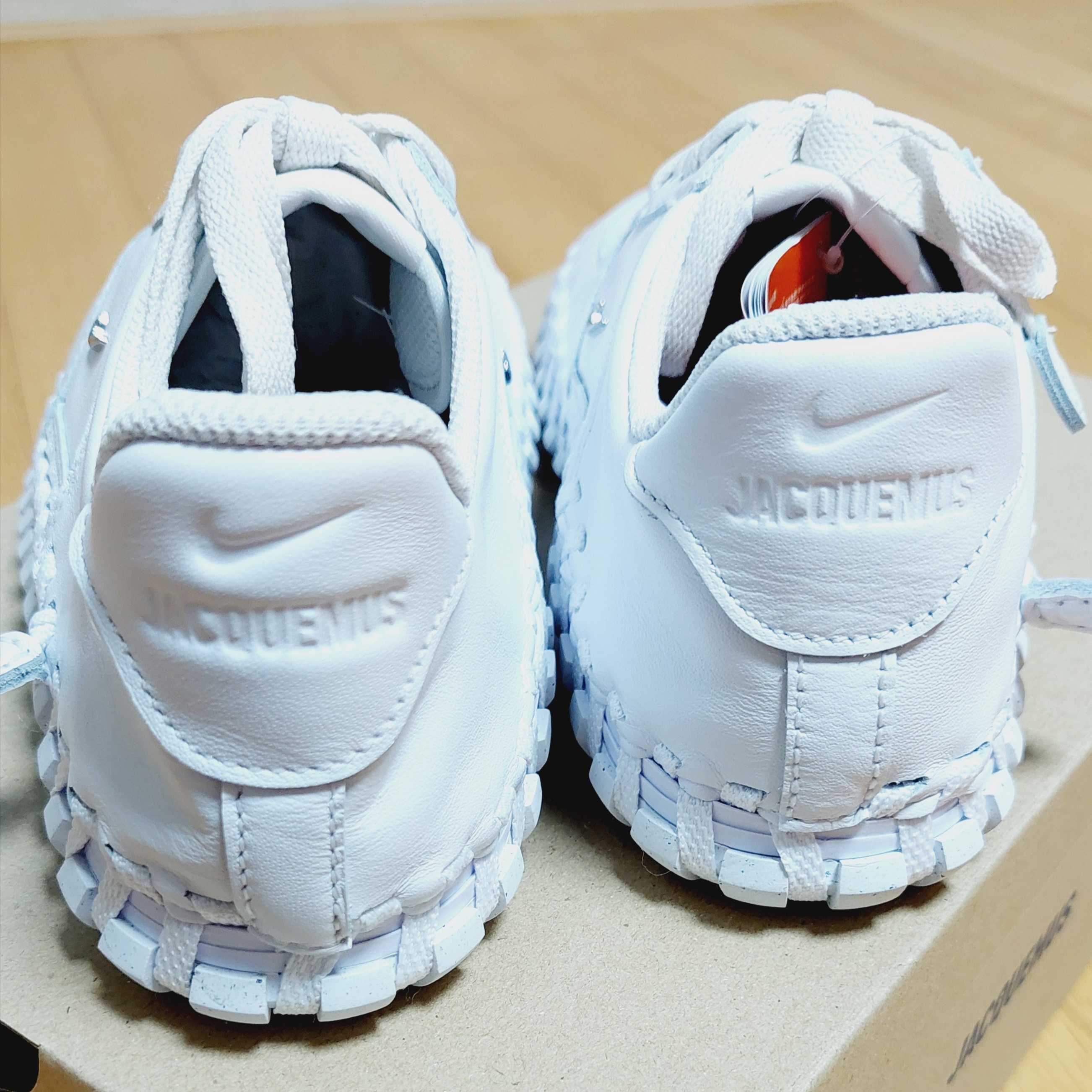 Nike x Jacquemus J Force 1 Low LX SP White 착용 스타일 - 4