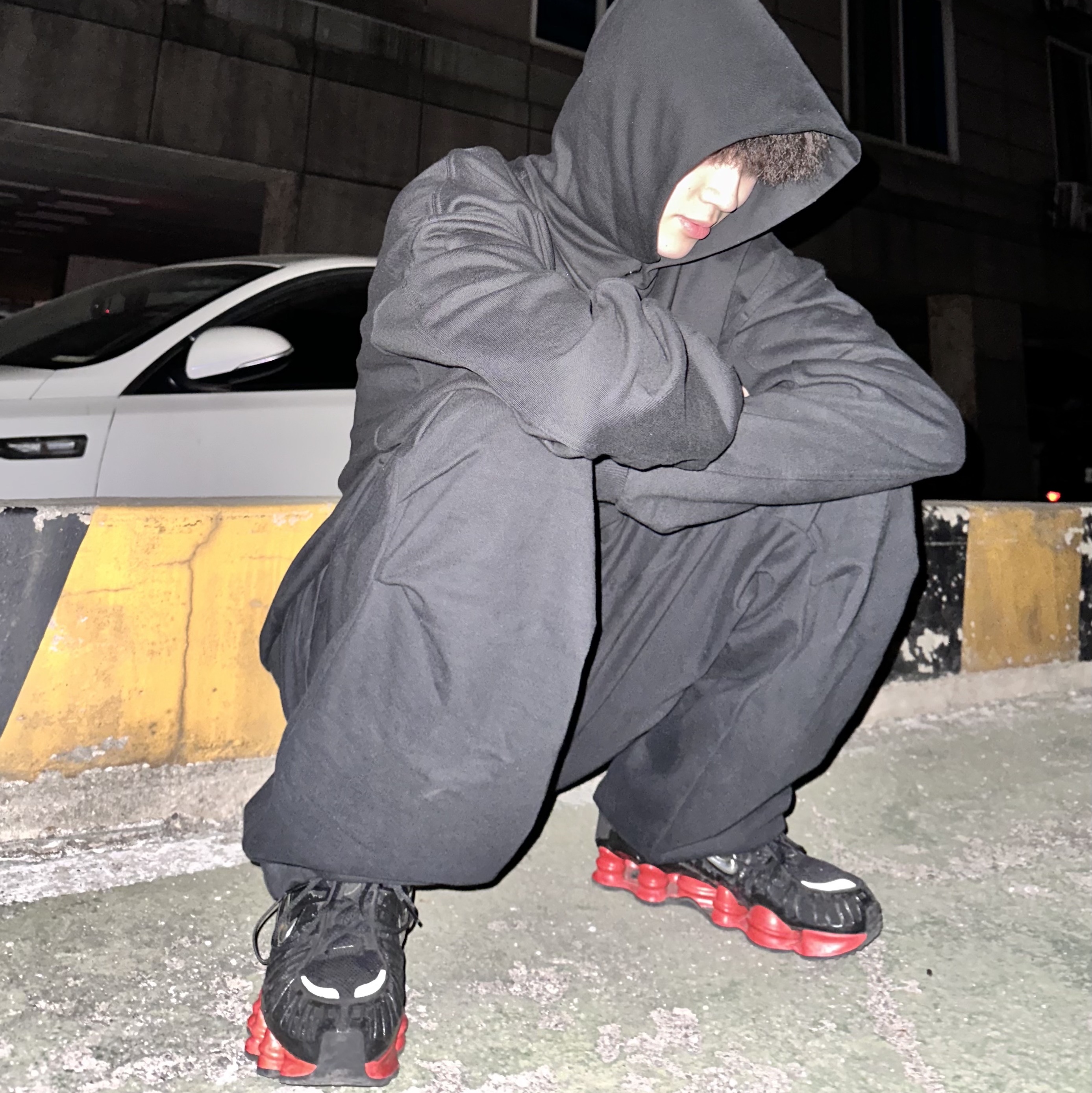 Nike x Skepta Shox TL 착용 스타일